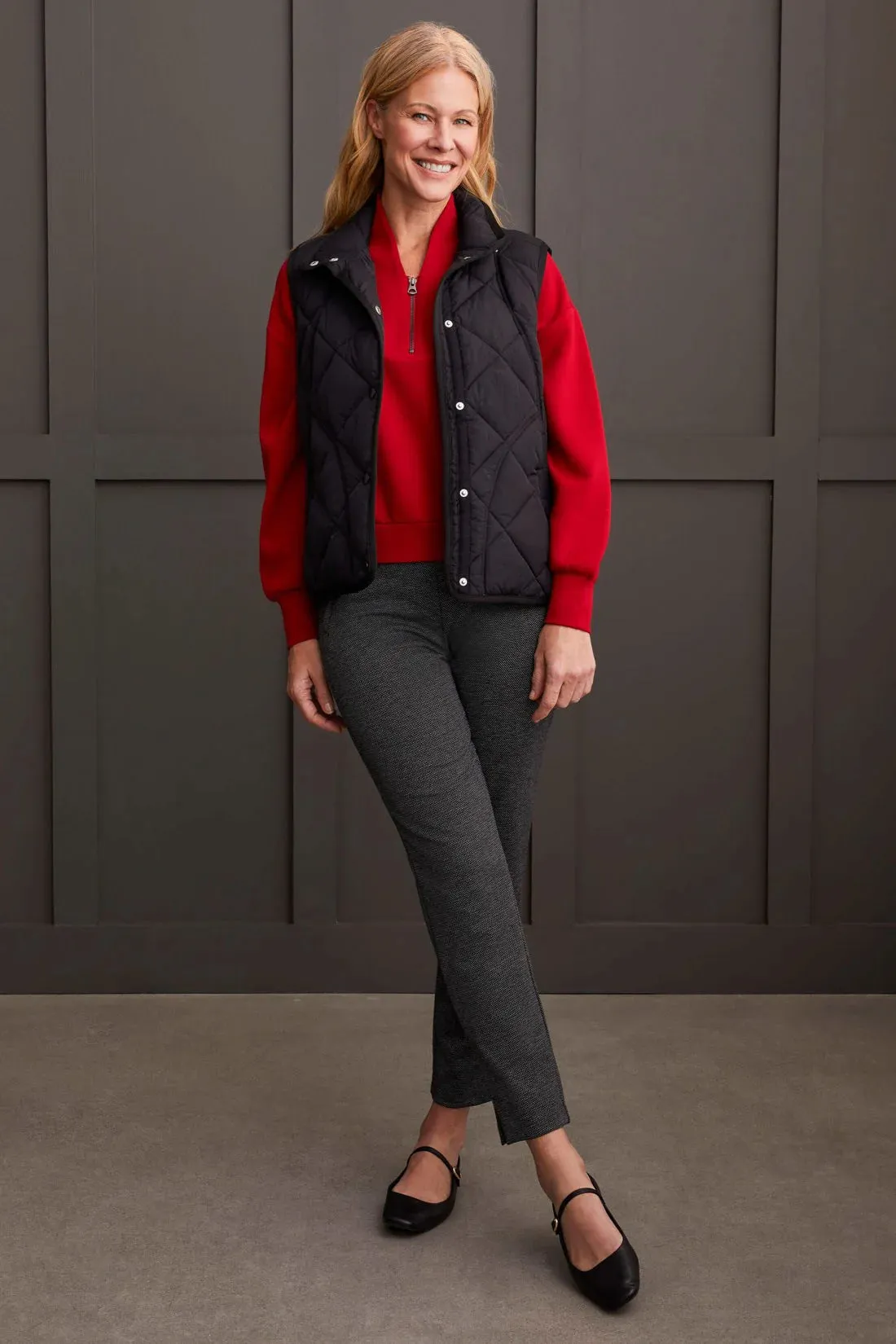 Soft Lux Stretch 1/4 Zip Pullover. Style TR1892O-339O