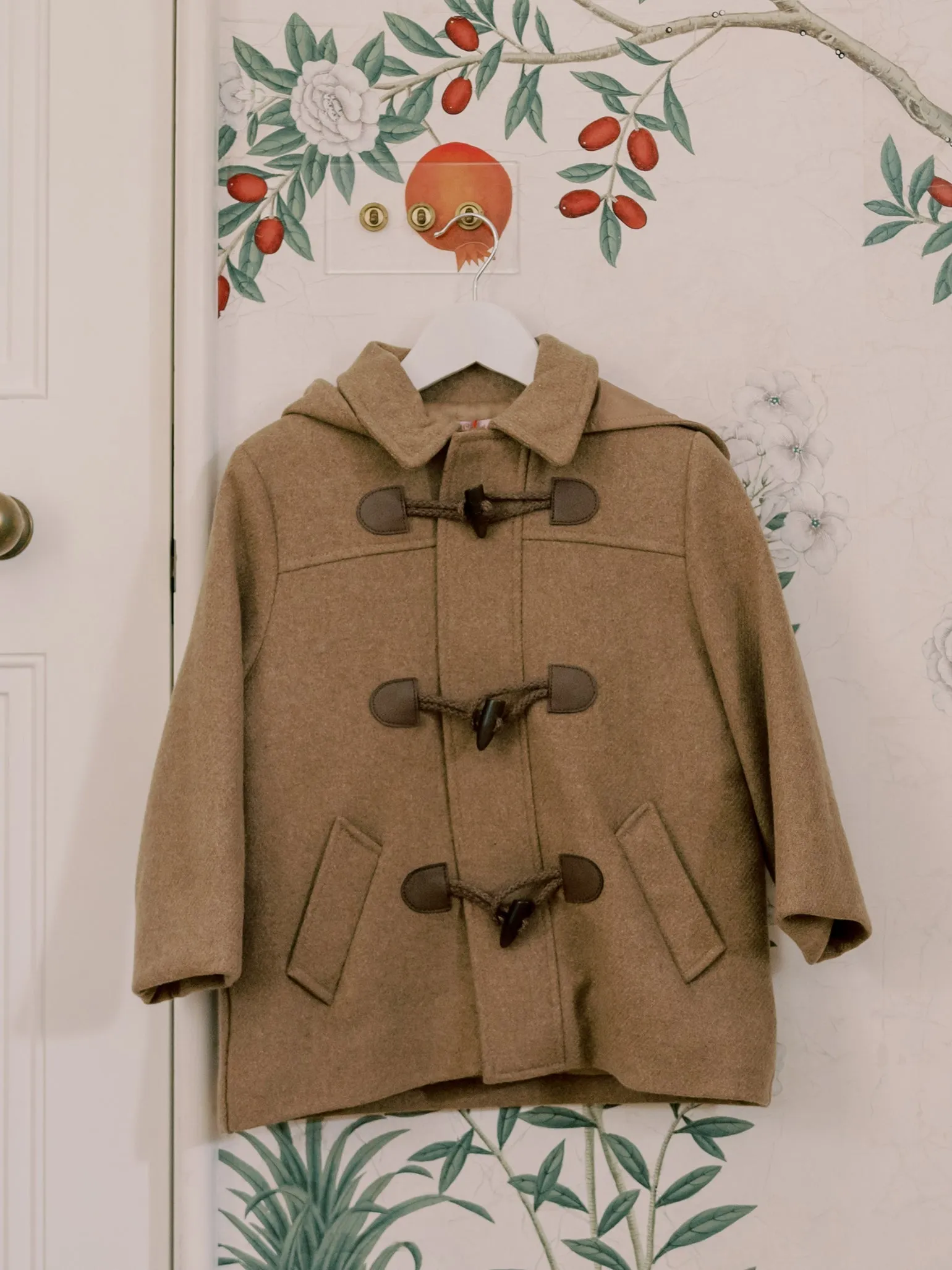 Taupe Agustin Boy Coat