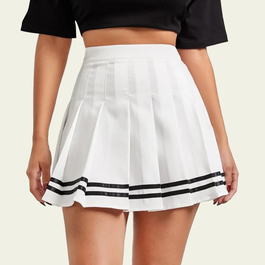 Tennis Queen Pleated Mini Skirt