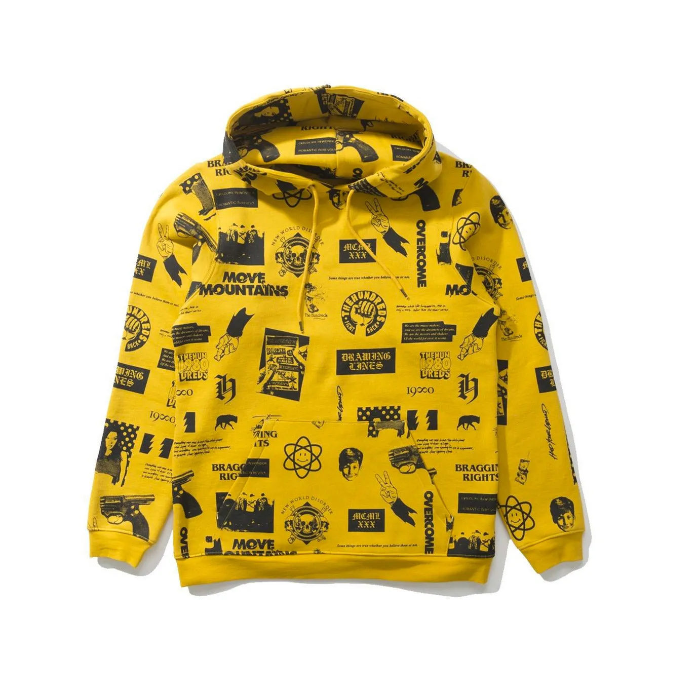 The Hundreds Warning Pullover (Yellow)