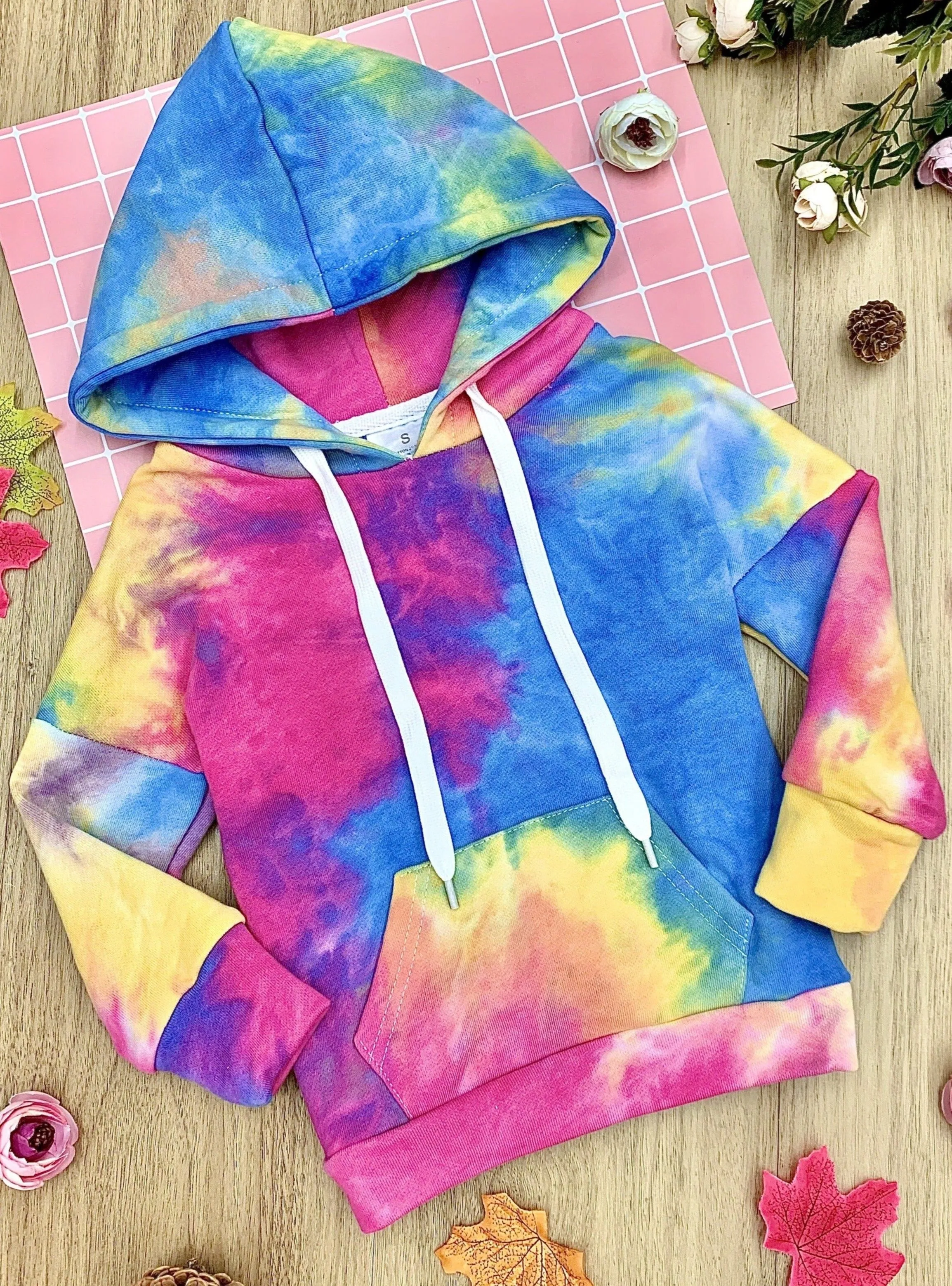 Tie Dye Hoodie Pullover