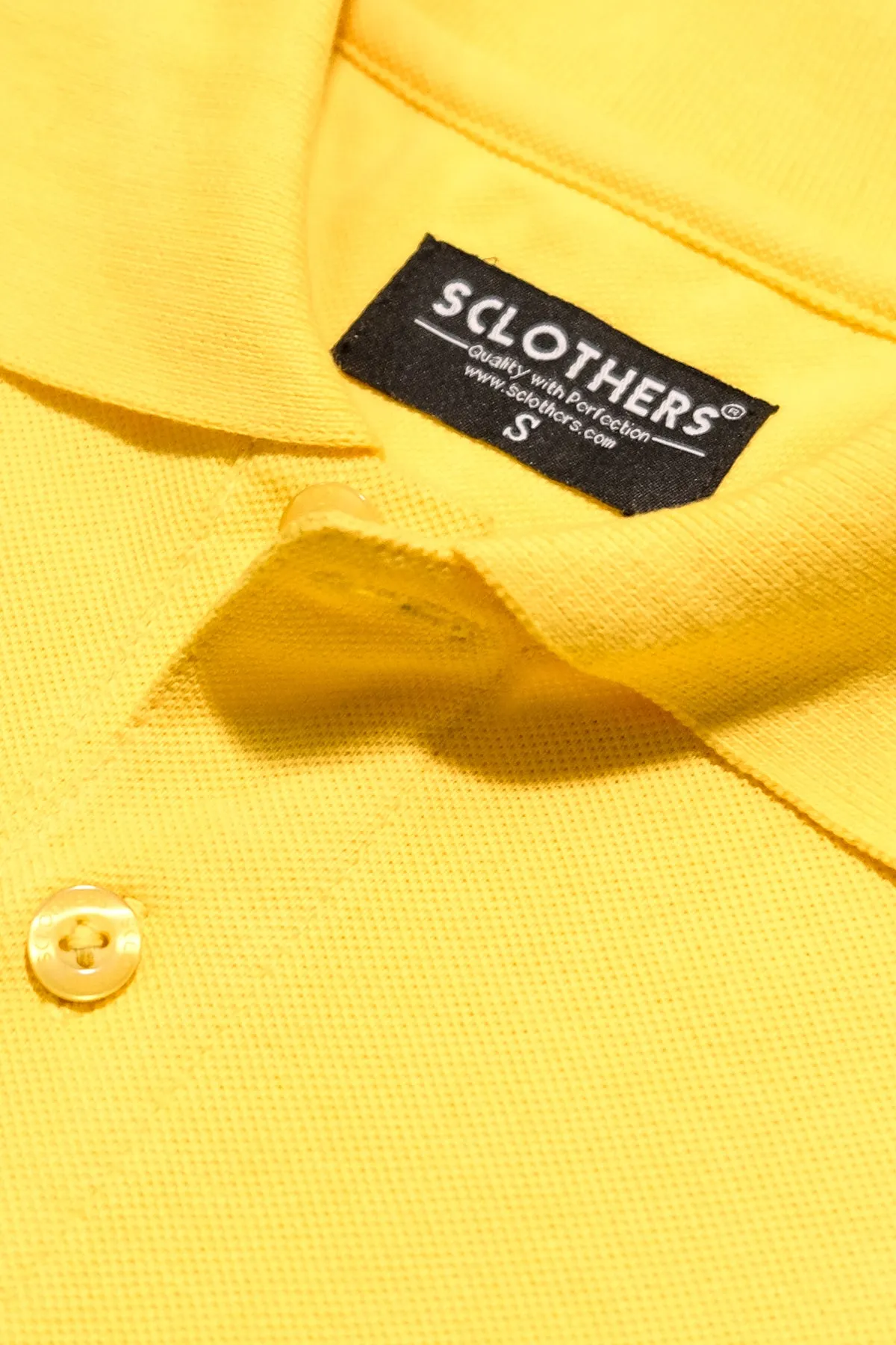 Tri-Color Yellow Polo (Plus Size) - P21 - MP0043P