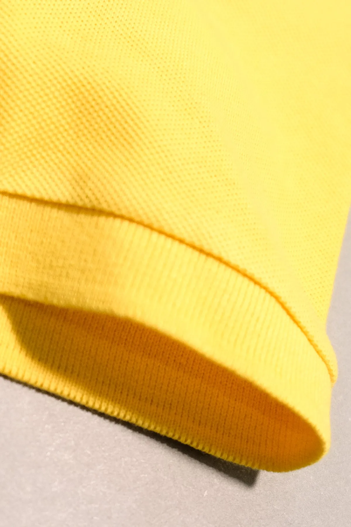 Tri-Color Yellow Polo (Plus Size) - P21 - MP0043P