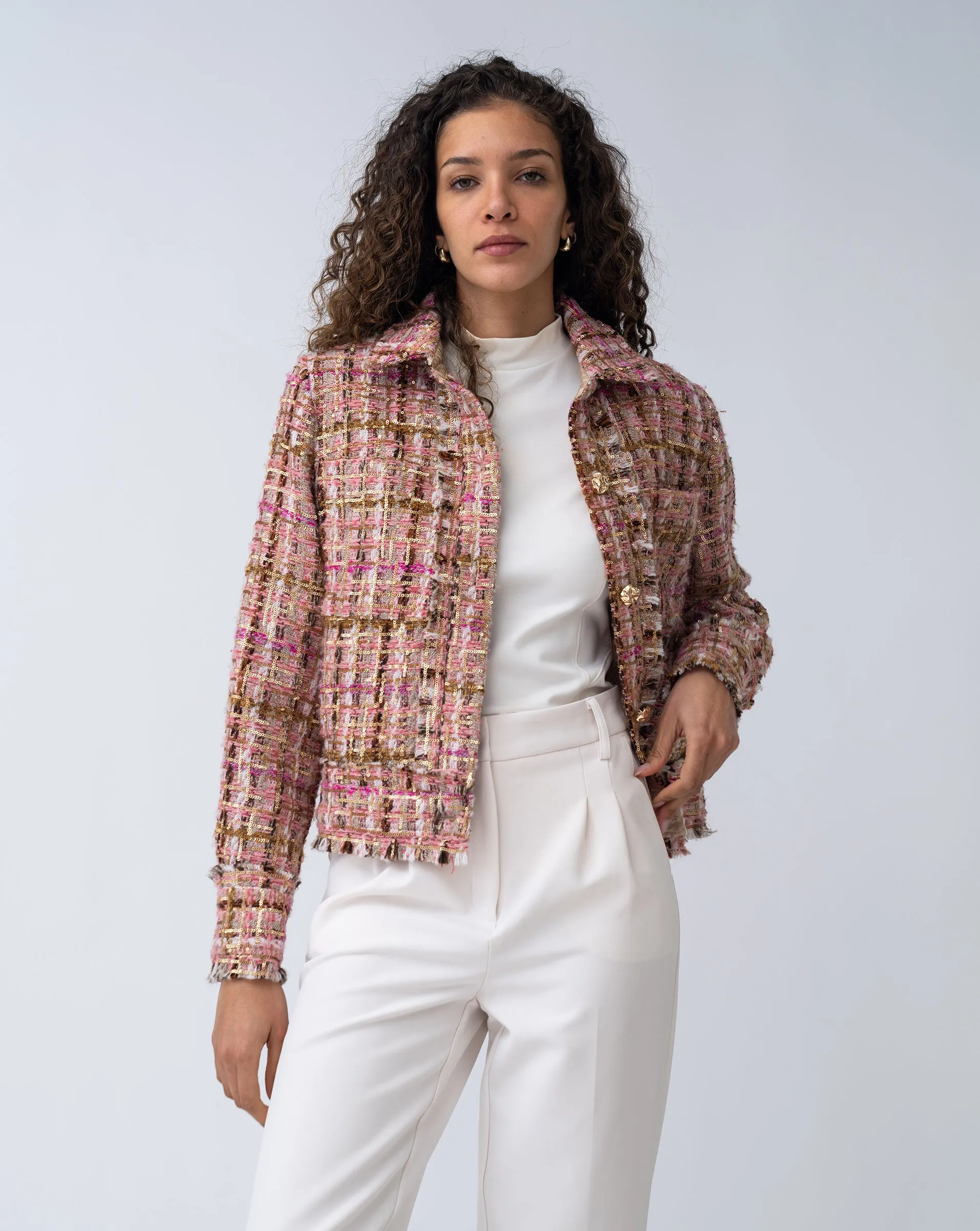 Tweed Cropped Jacket