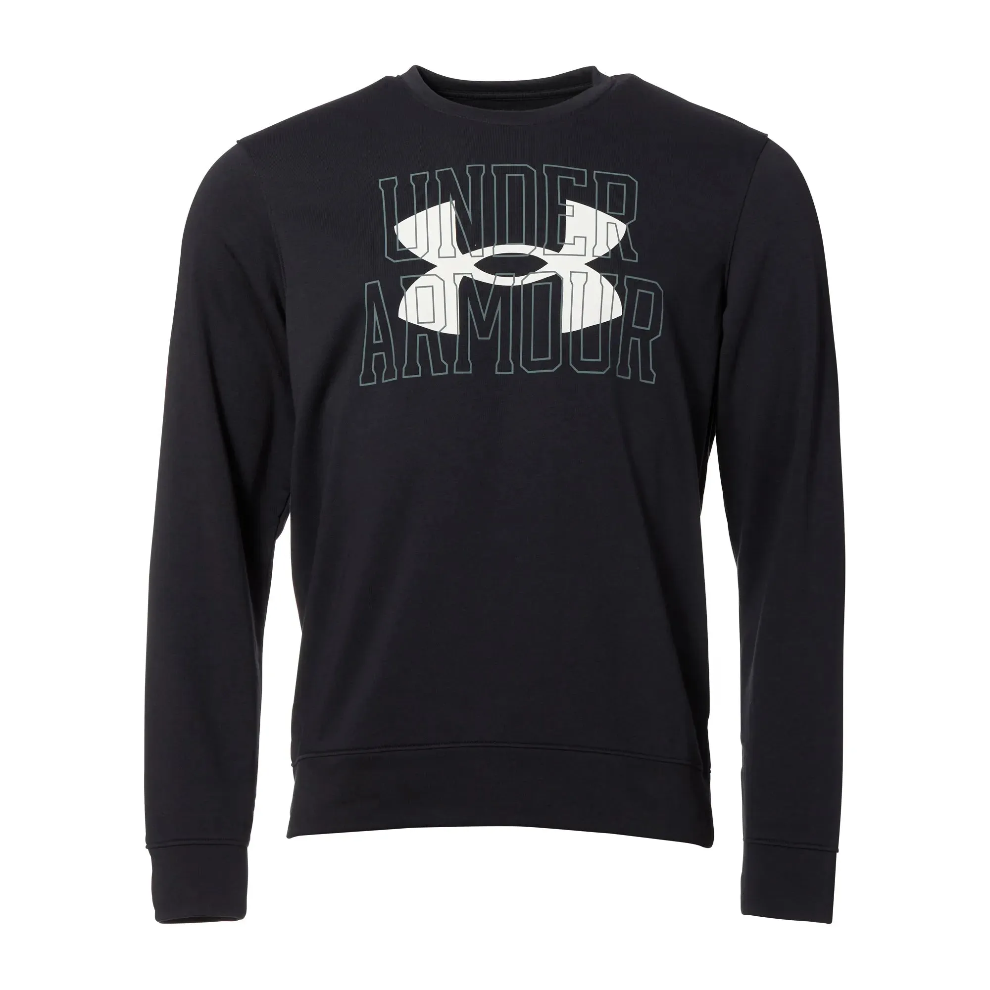 Under Armour Pullover Rival Terry Logo schwarz