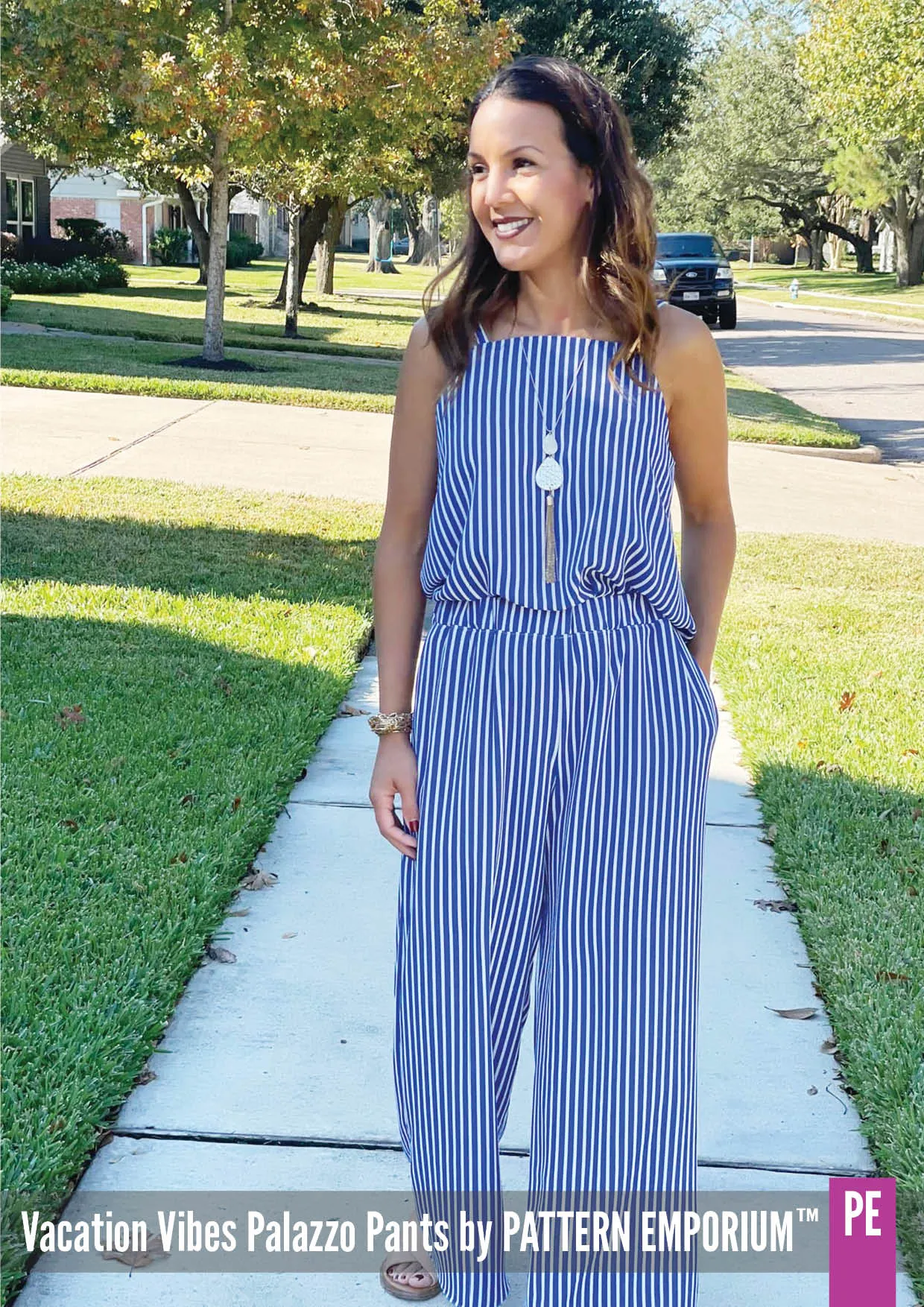 Vacation Vibes | Palazzo Pants Sewing Pattern