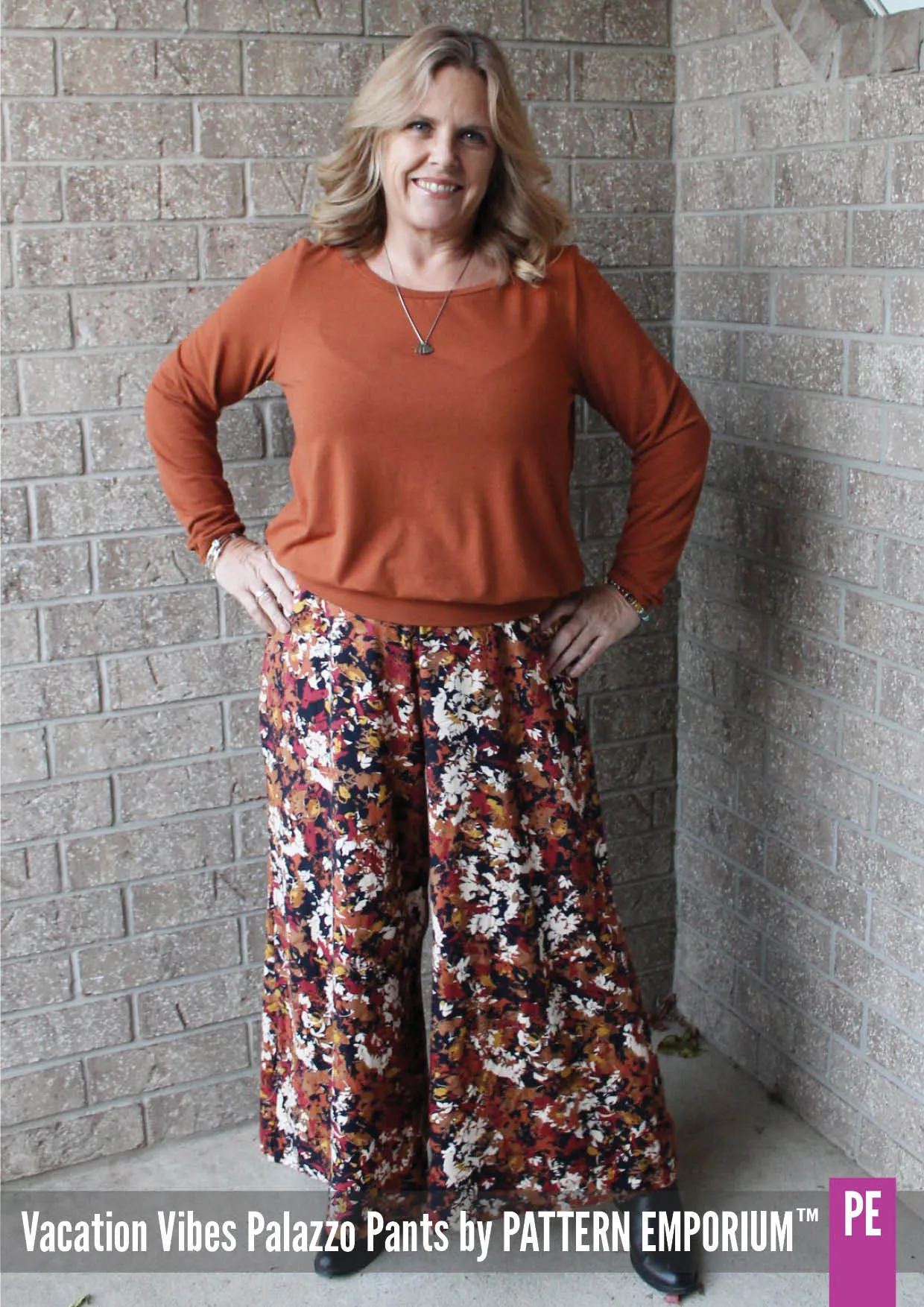 Vacation Vibes | Palazzo Pants Sewing Pattern