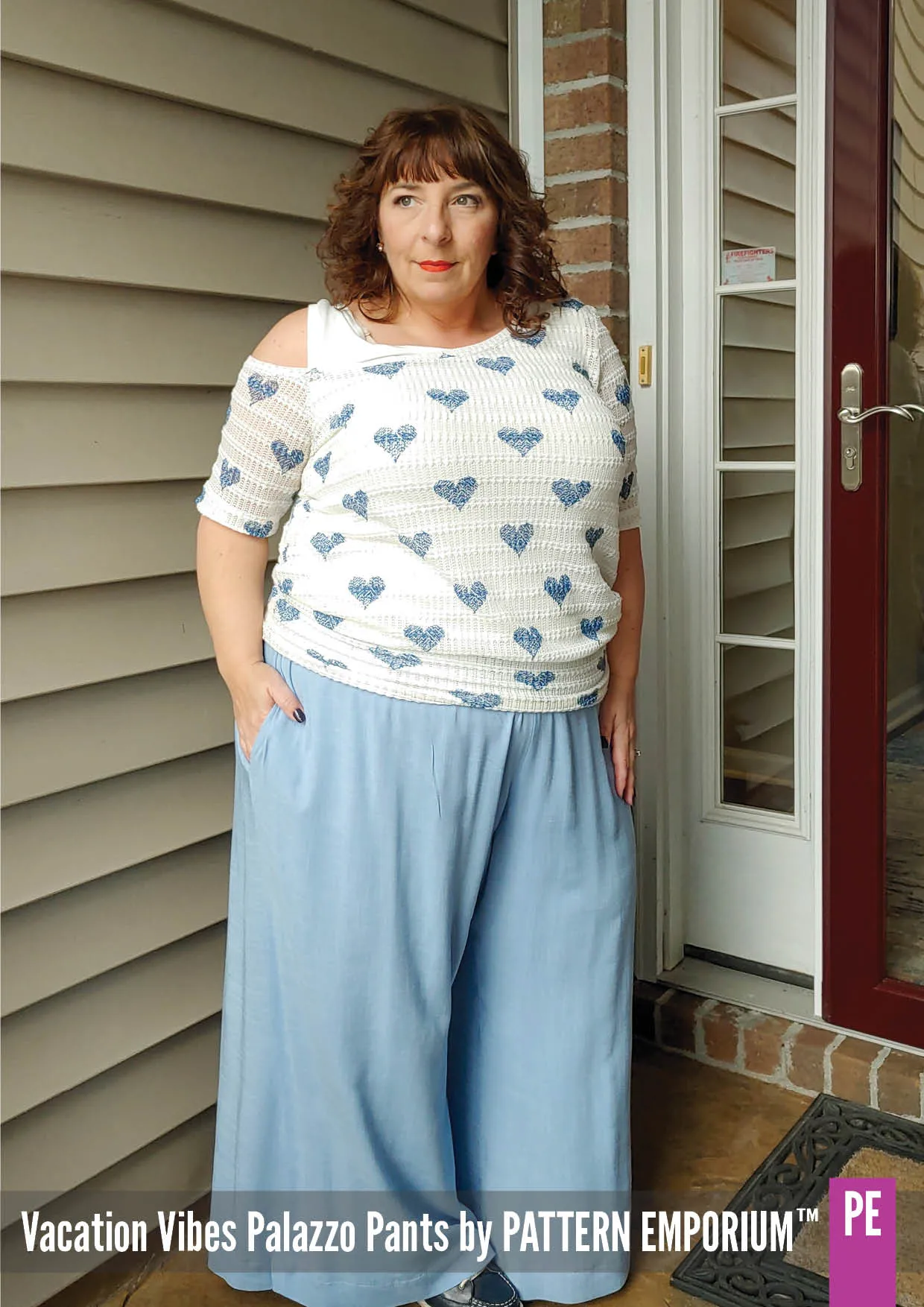 Vacation Vibes | Palazzo Pants Sewing Pattern