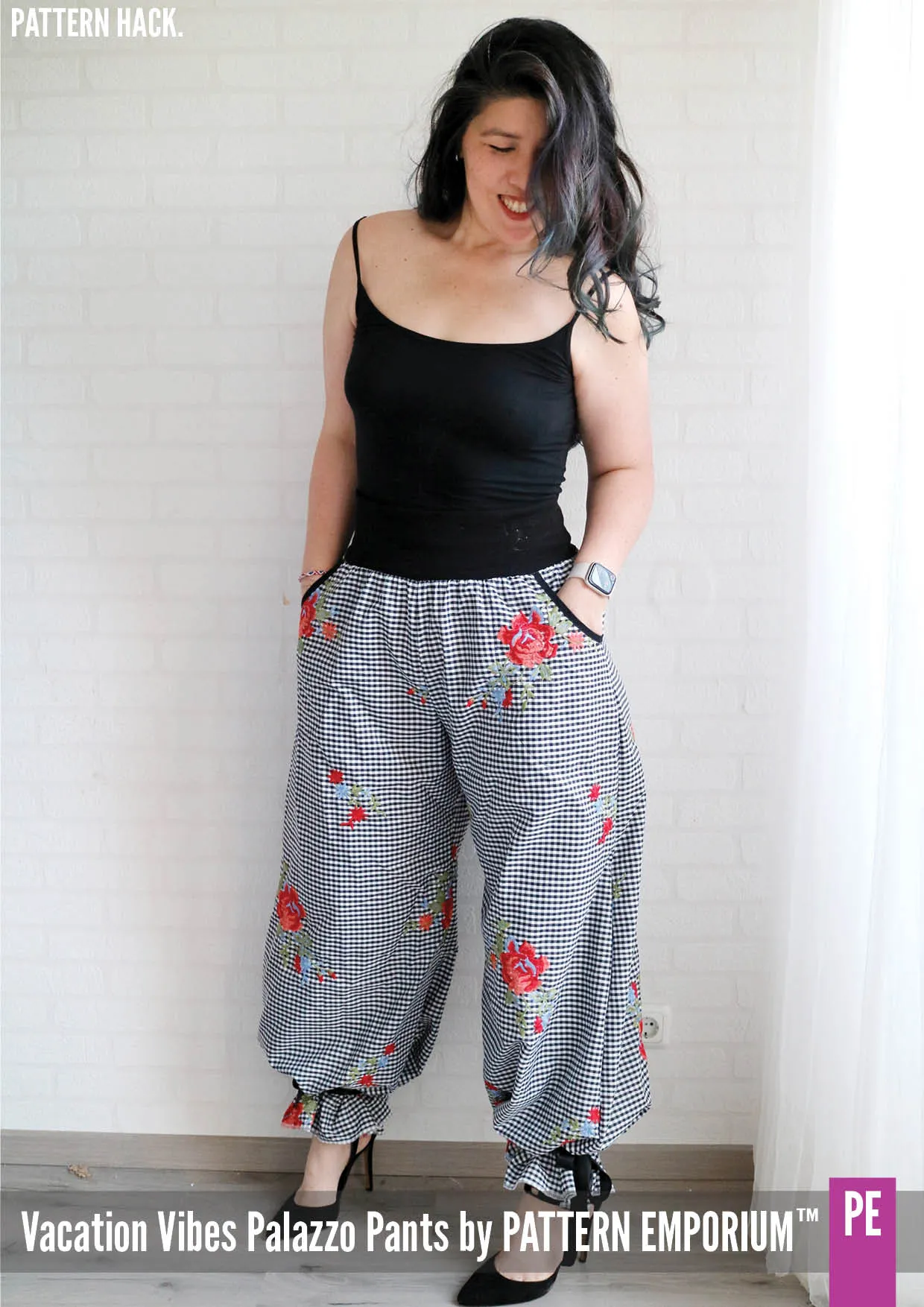 Vacation Vibes | Palazzo Pants Sewing Pattern