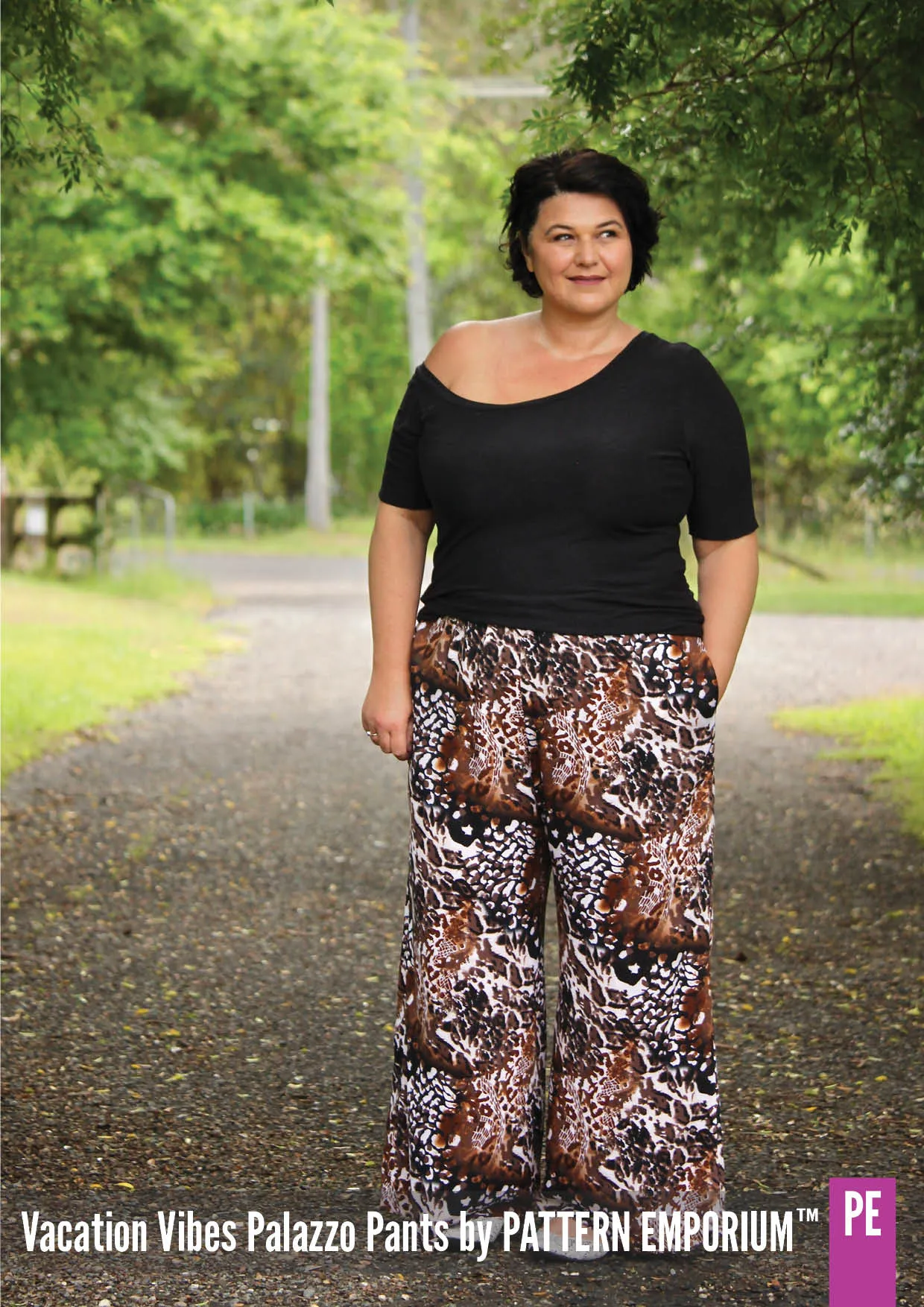 Vacation Vibes | Palazzo Pants Sewing Pattern