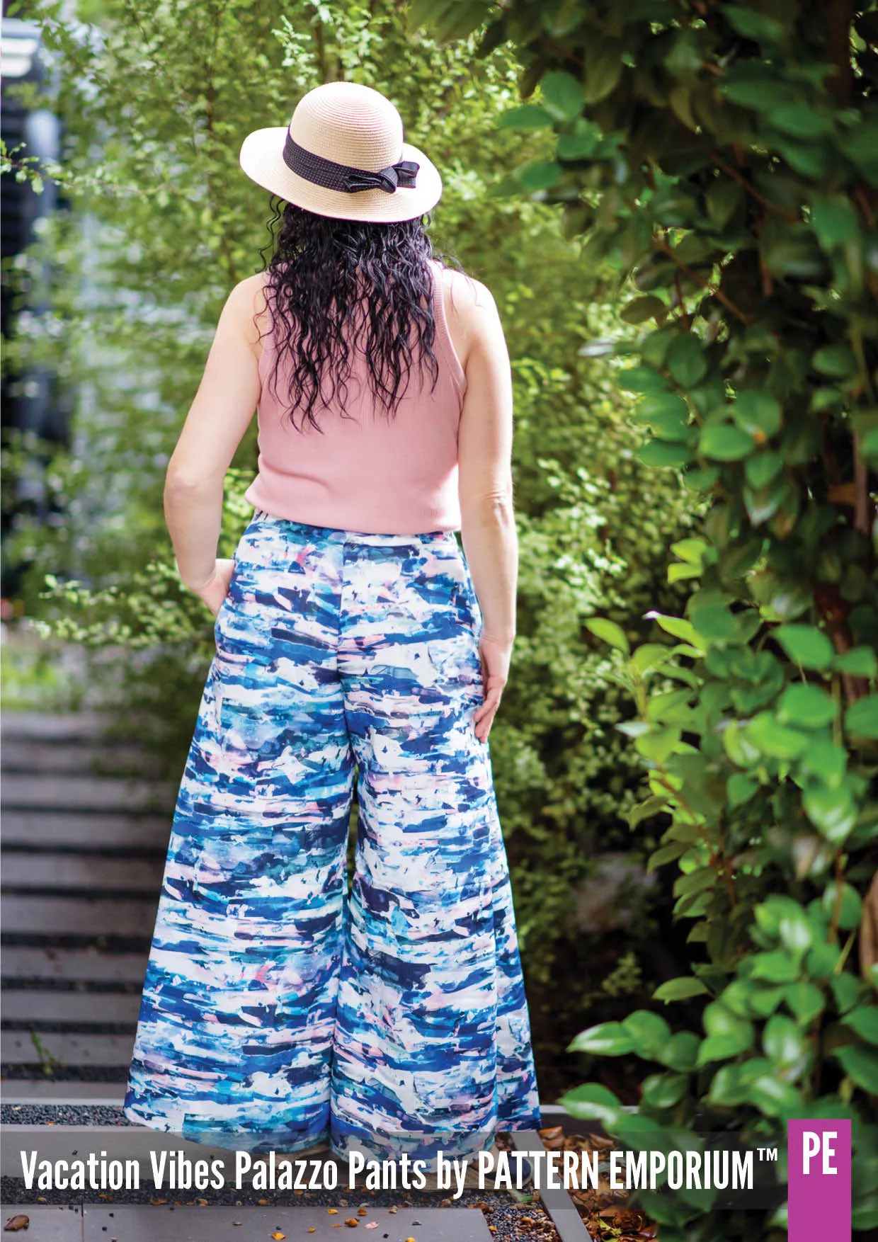 Vacation Vibes | Palazzo Pants Sewing Pattern