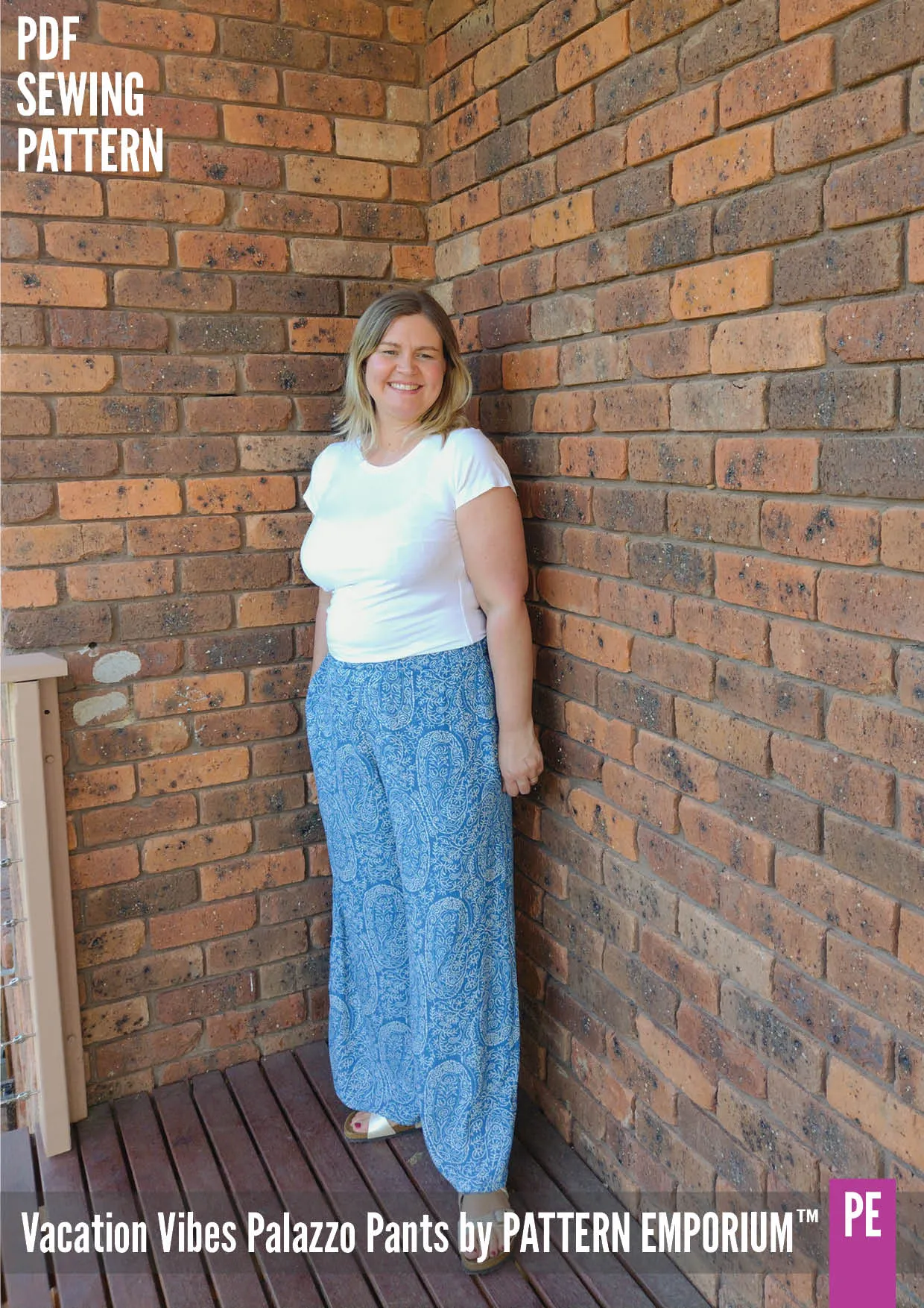 Vacation Vibes | Palazzo Pants Sewing Pattern