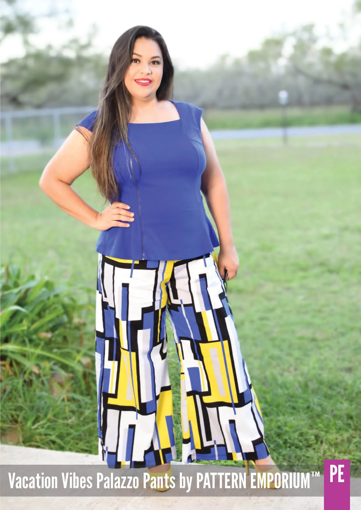 Vacation Vibes | Palazzo Pants Sewing Pattern