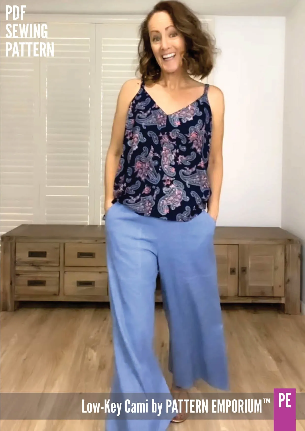 Vacation Vibes | Palazzo Pants Sewing Pattern