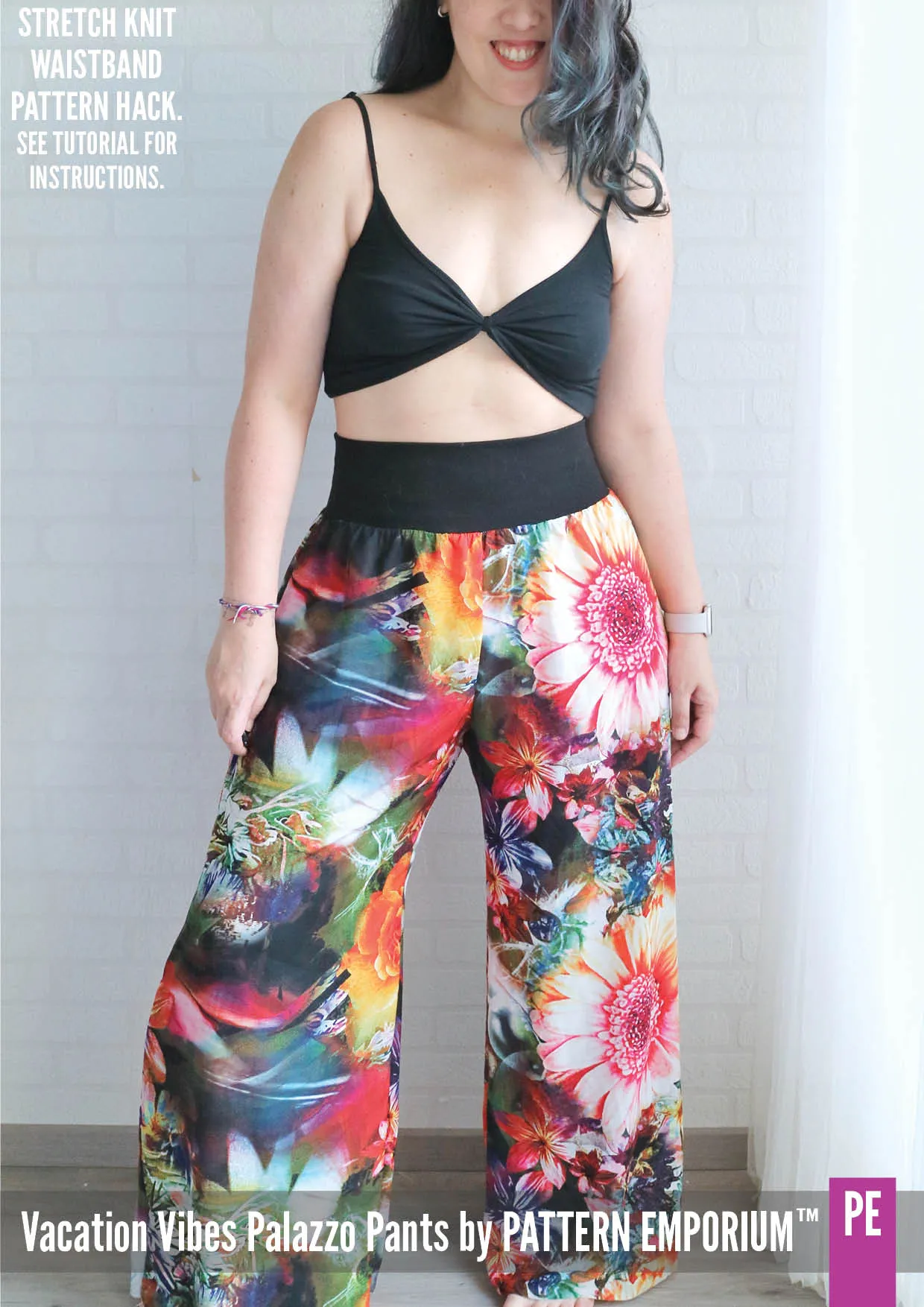 Vacation Vibes | Palazzo Pants Sewing Pattern