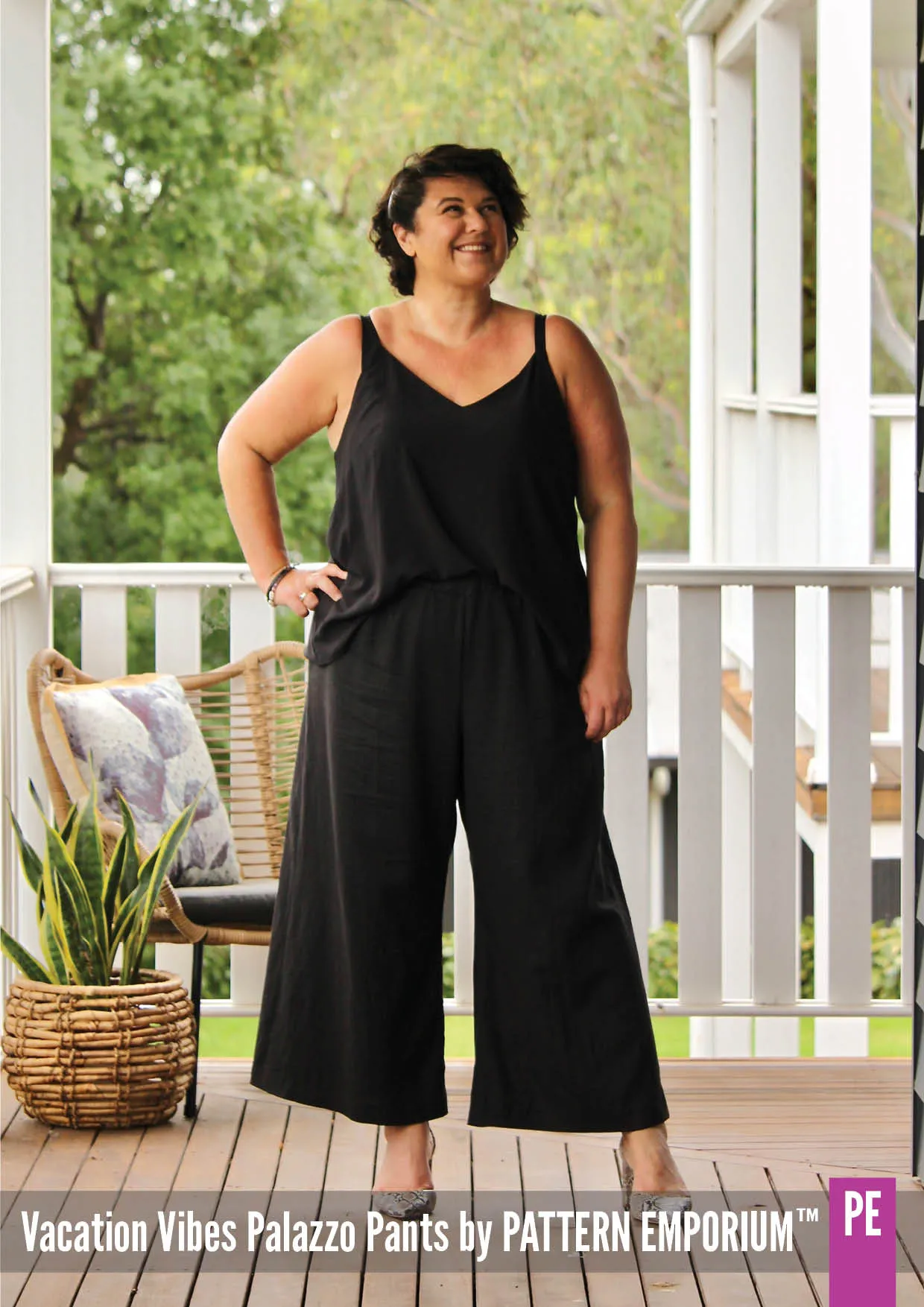 Vacation Vibes | Palazzo Pants Sewing Pattern