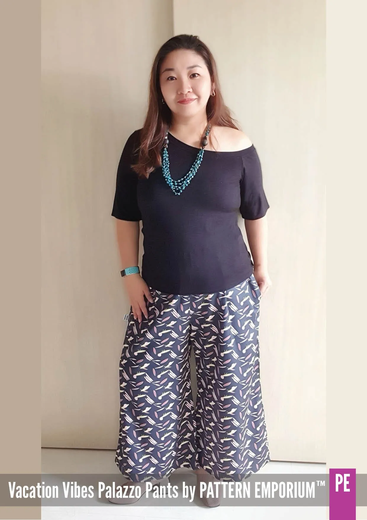 Vacation Vibes | Palazzo Pants Sewing Pattern