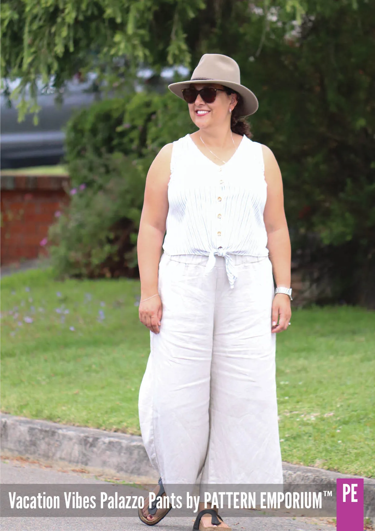 Vacation Vibes | Palazzo Pants Sewing Pattern