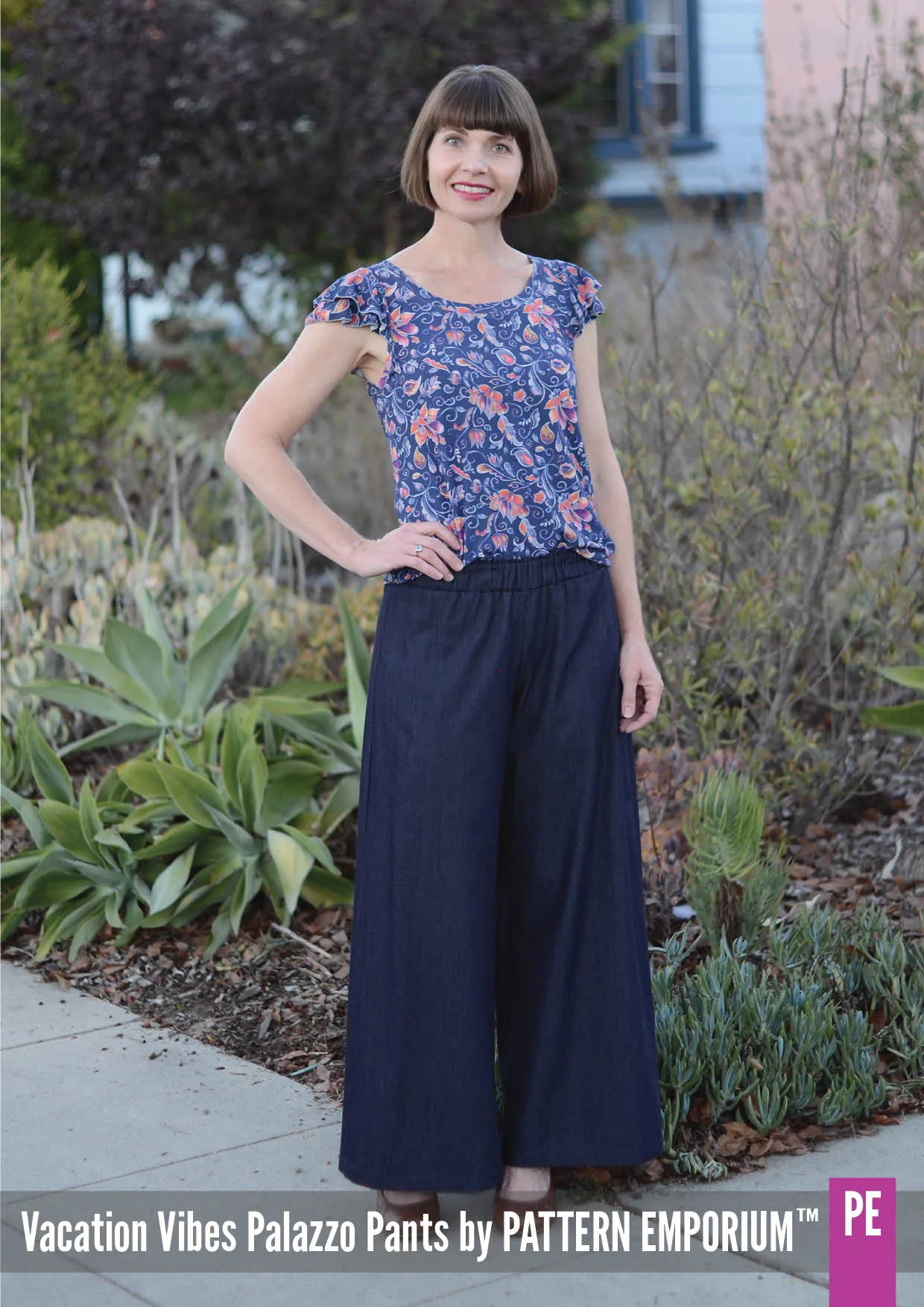 Vacation Vibes | Palazzo Pants Sewing Pattern