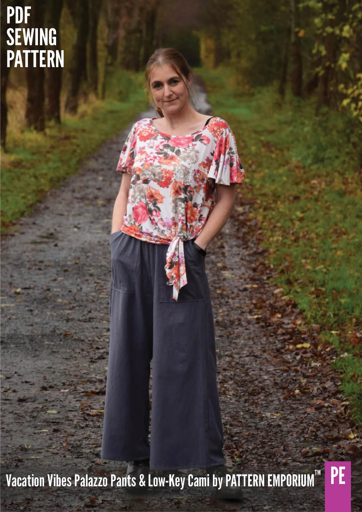 Vacation Vibes | Palazzo Pants Sewing Pattern