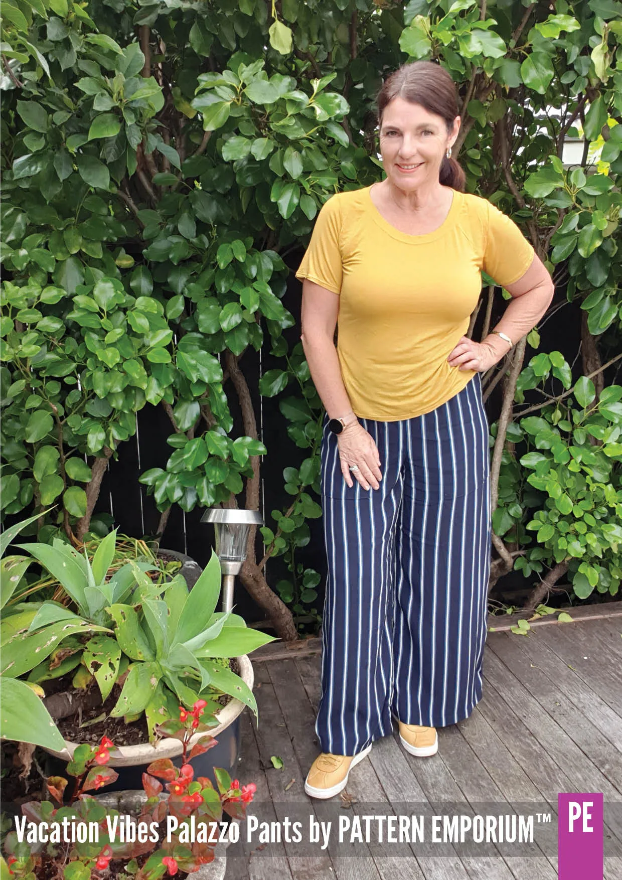 Vacation Vibes | Palazzo Pants Sewing Pattern