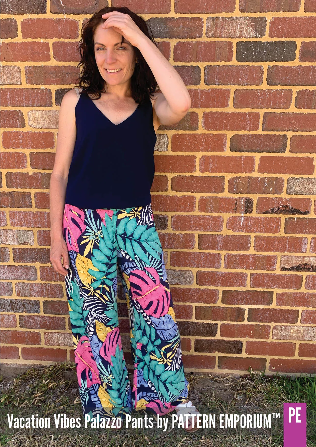 Vacation Vibes | Palazzo Pants Sewing Pattern