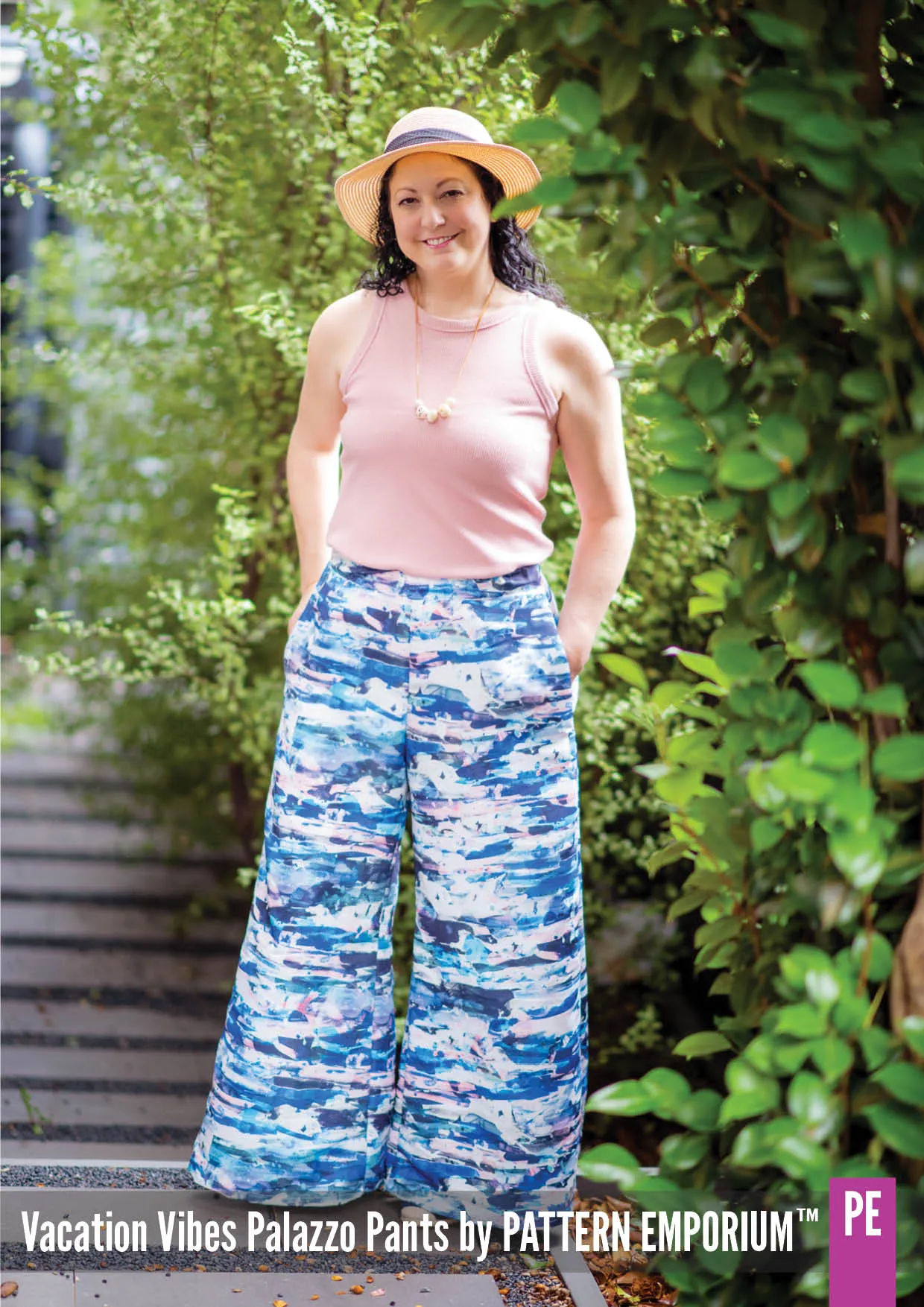 Vacation Vibes | Palazzo Pants Sewing Pattern