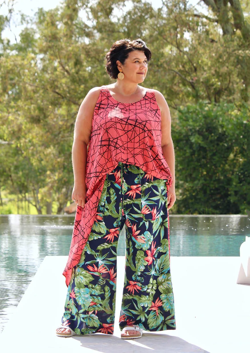 Vacation Vibes | Palazzo Pants Sewing Pattern