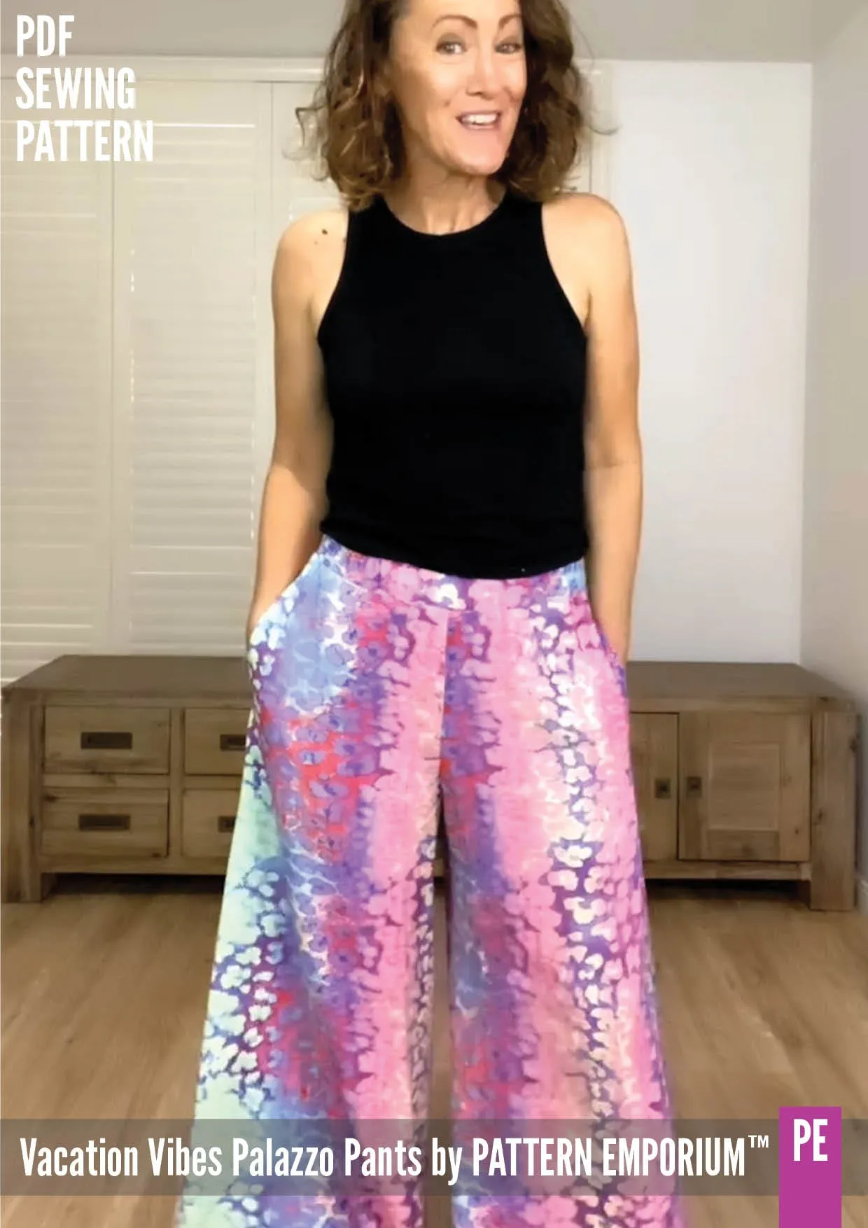 Vacation Vibes | Palazzo Pants Sewing Pattern