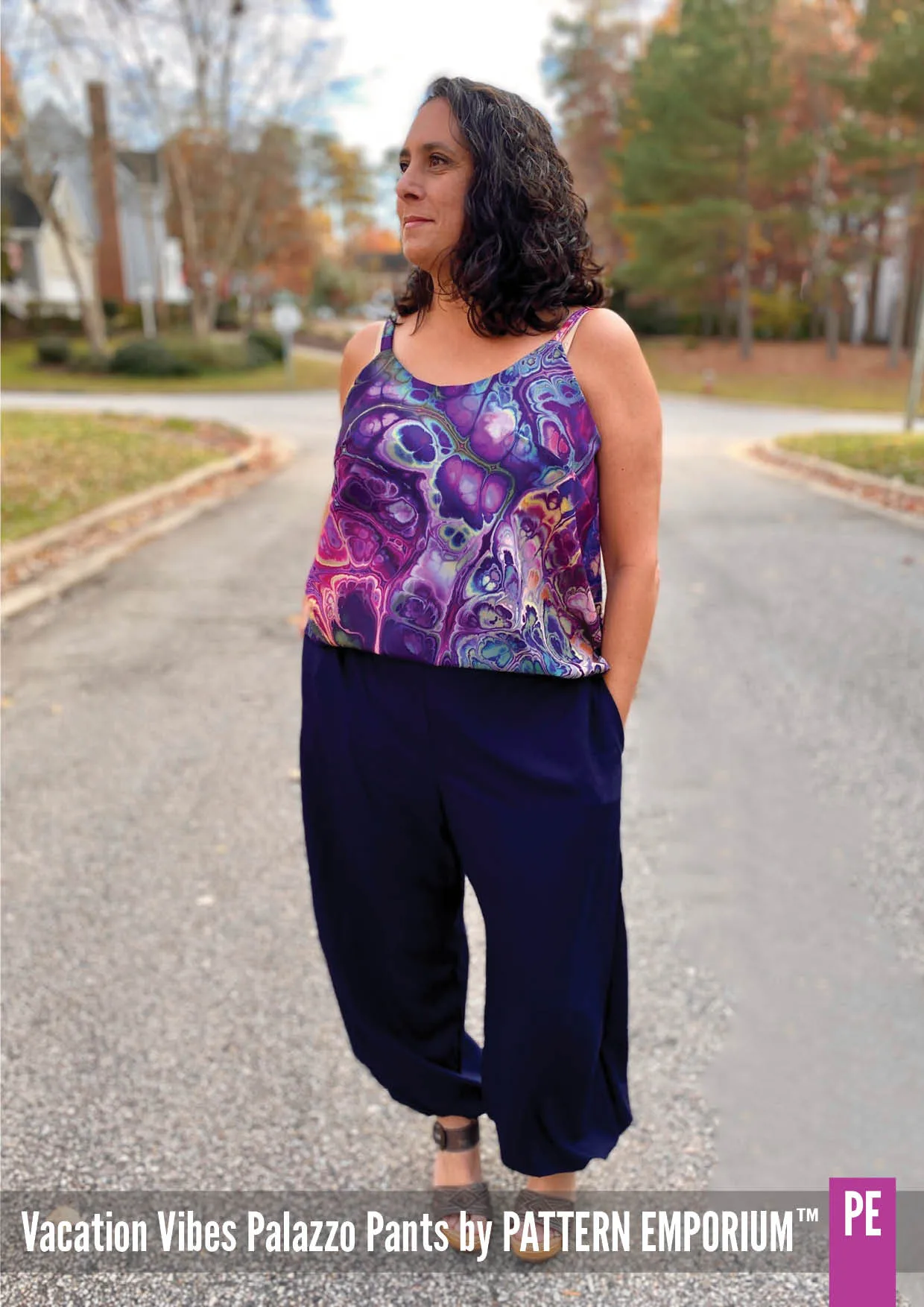 Vacation Vibes | Palazzo Pants Sewing Pattern