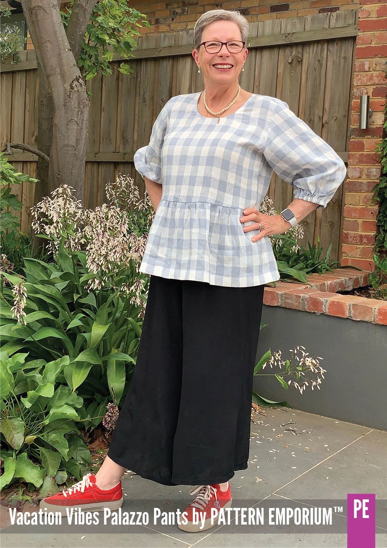 Vacation Vibes | Palazzo Pants Sewing Pattern