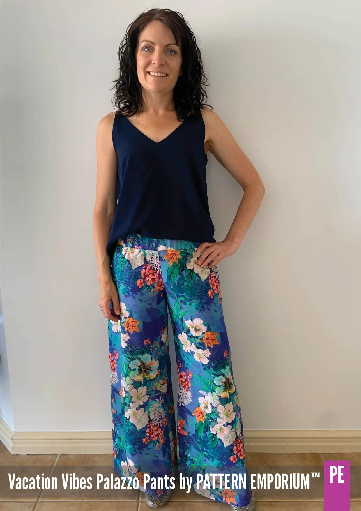 Vacation Vibes | Palazzo Pants Sewing Pattern