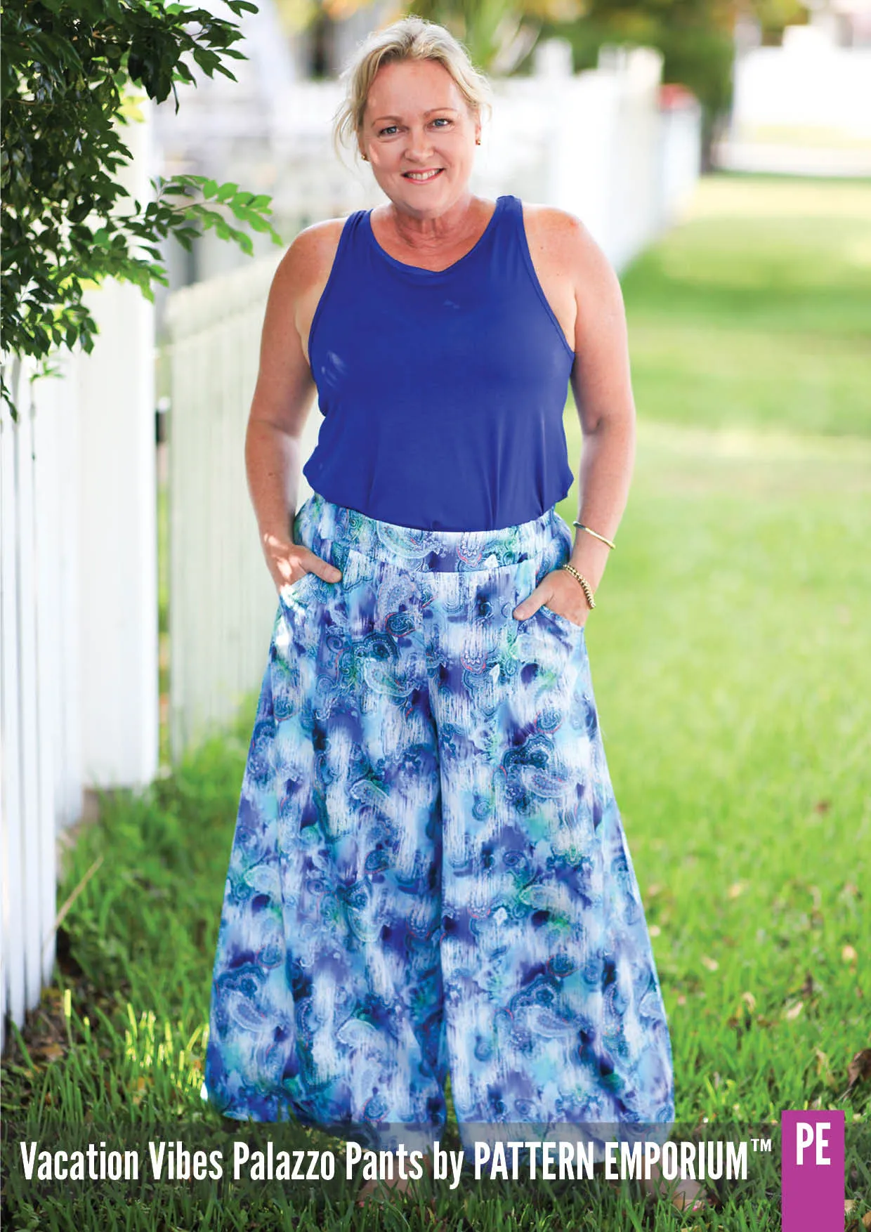 Vacation Vibes | Palazzo Pants Sewing Pattern