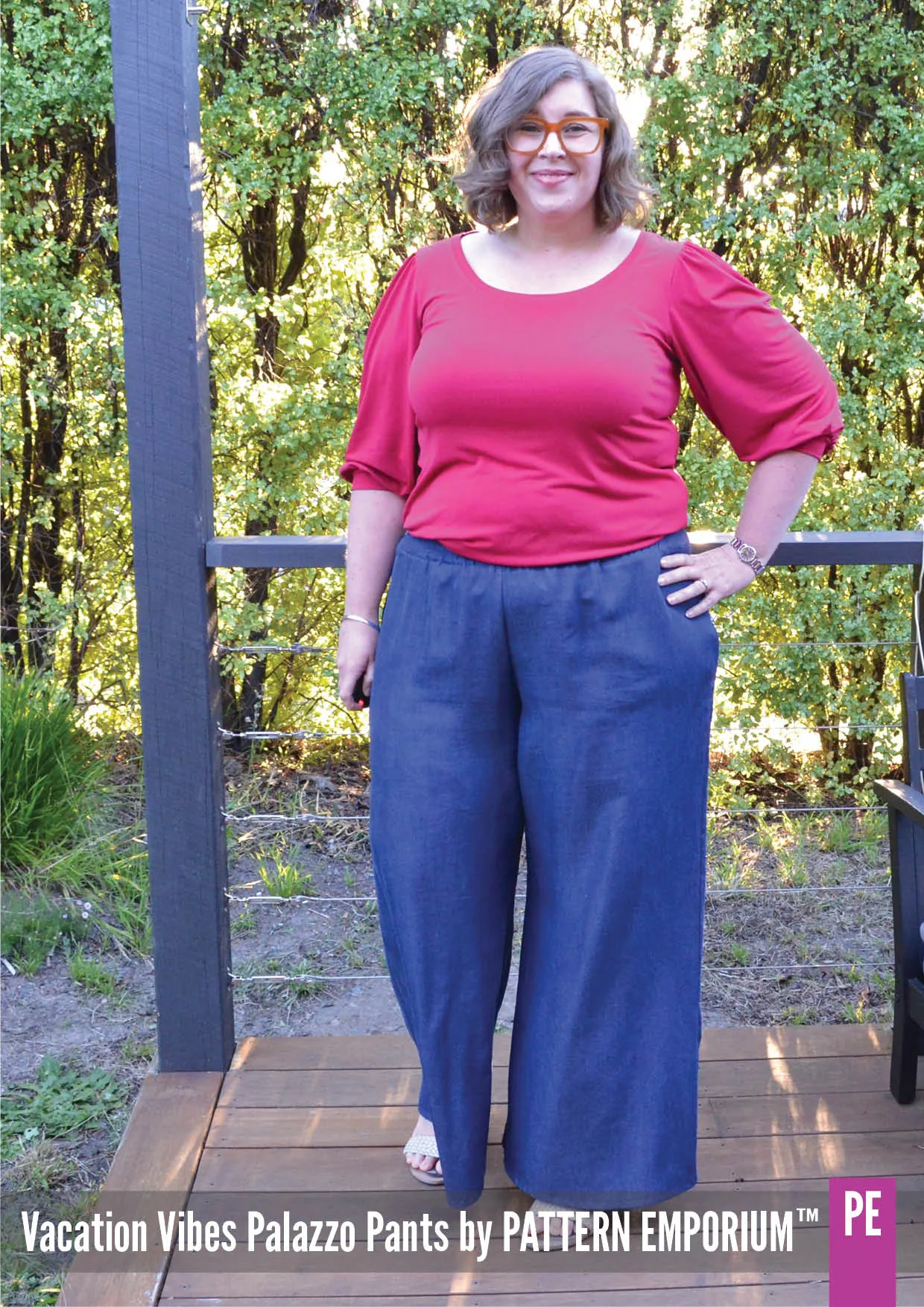 Vacation Vibes | Palazzo Pants Sewing Pattern