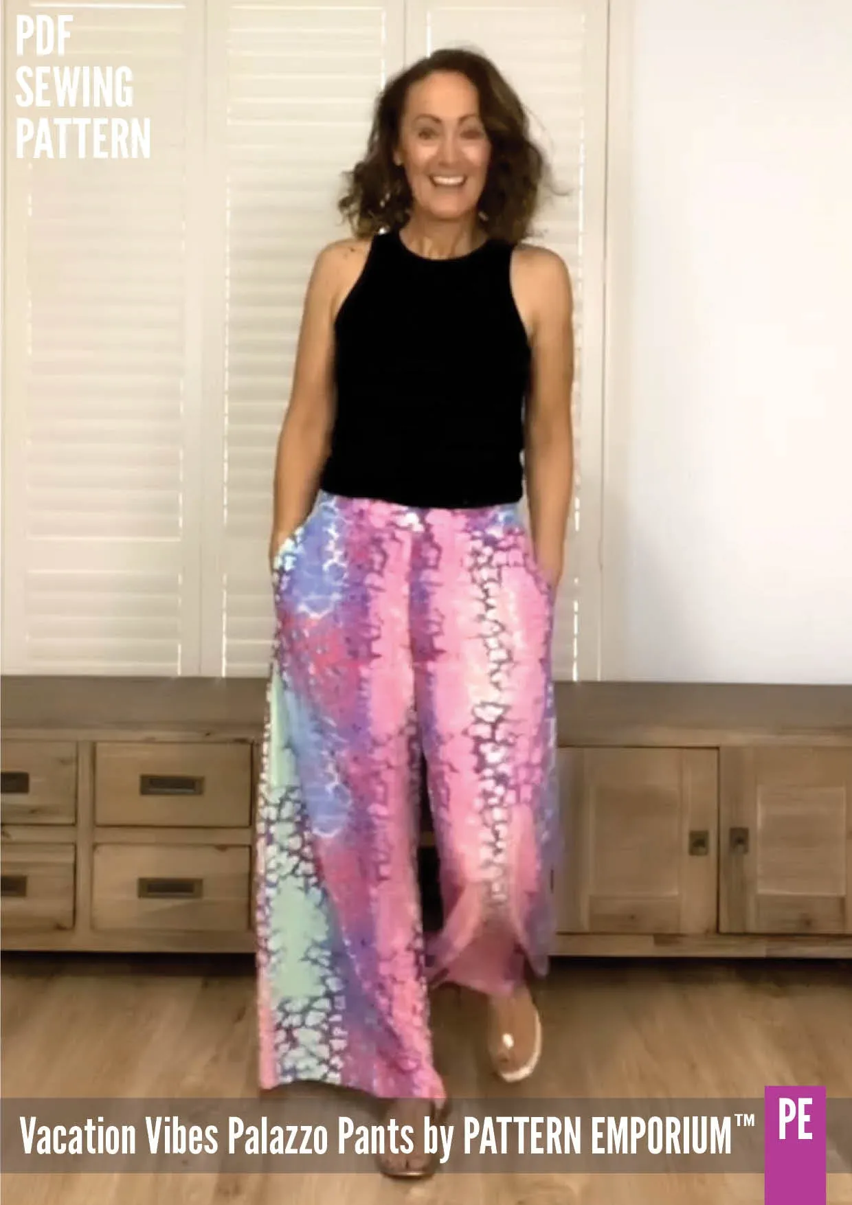 Vacation Vibes | Palazzo Pants Sewing Pattern