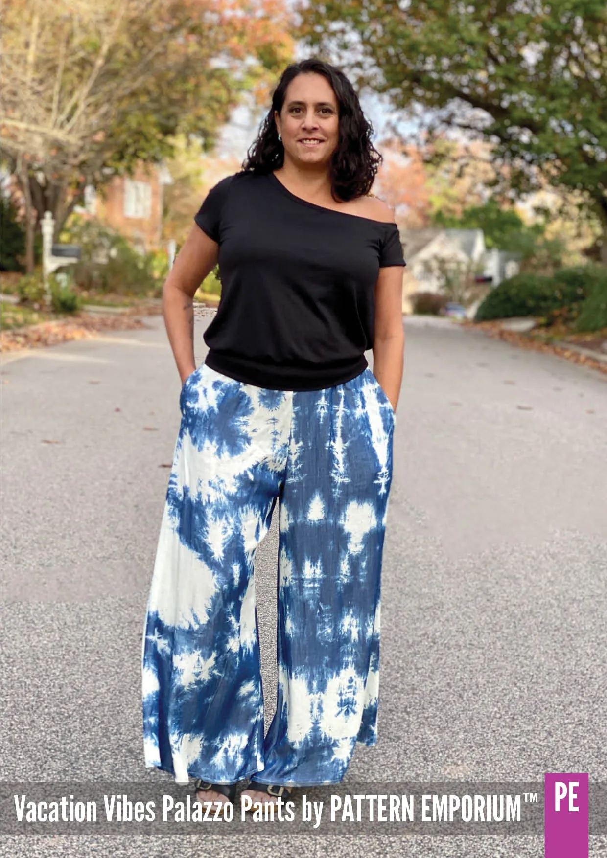 Vacation Vibes | Palazzo Pants Sewing Pattern