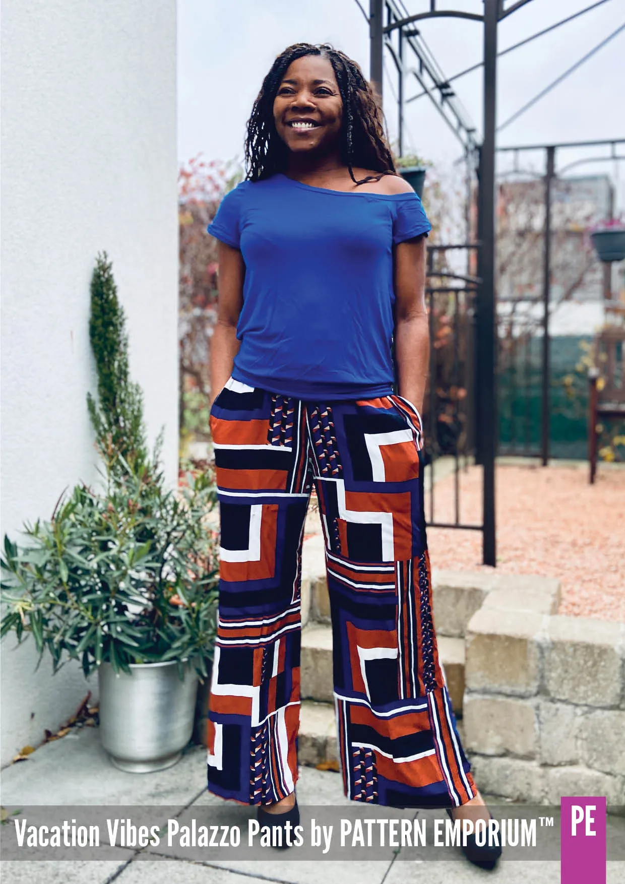 Vacation Vibes | Palazzo Pants Sewing Pattern