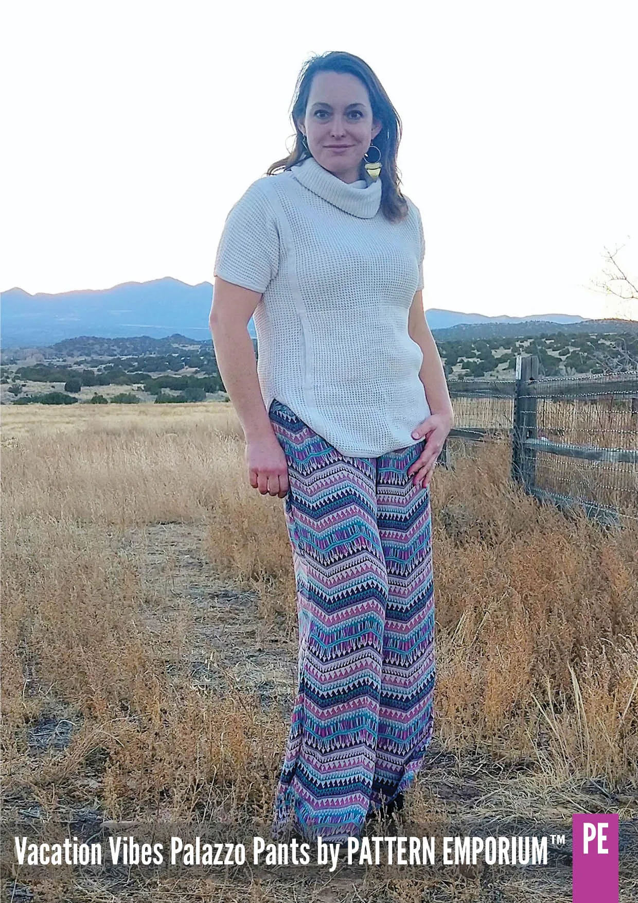 Vacation Vibes | Palazzo Pants Sewing Pattern