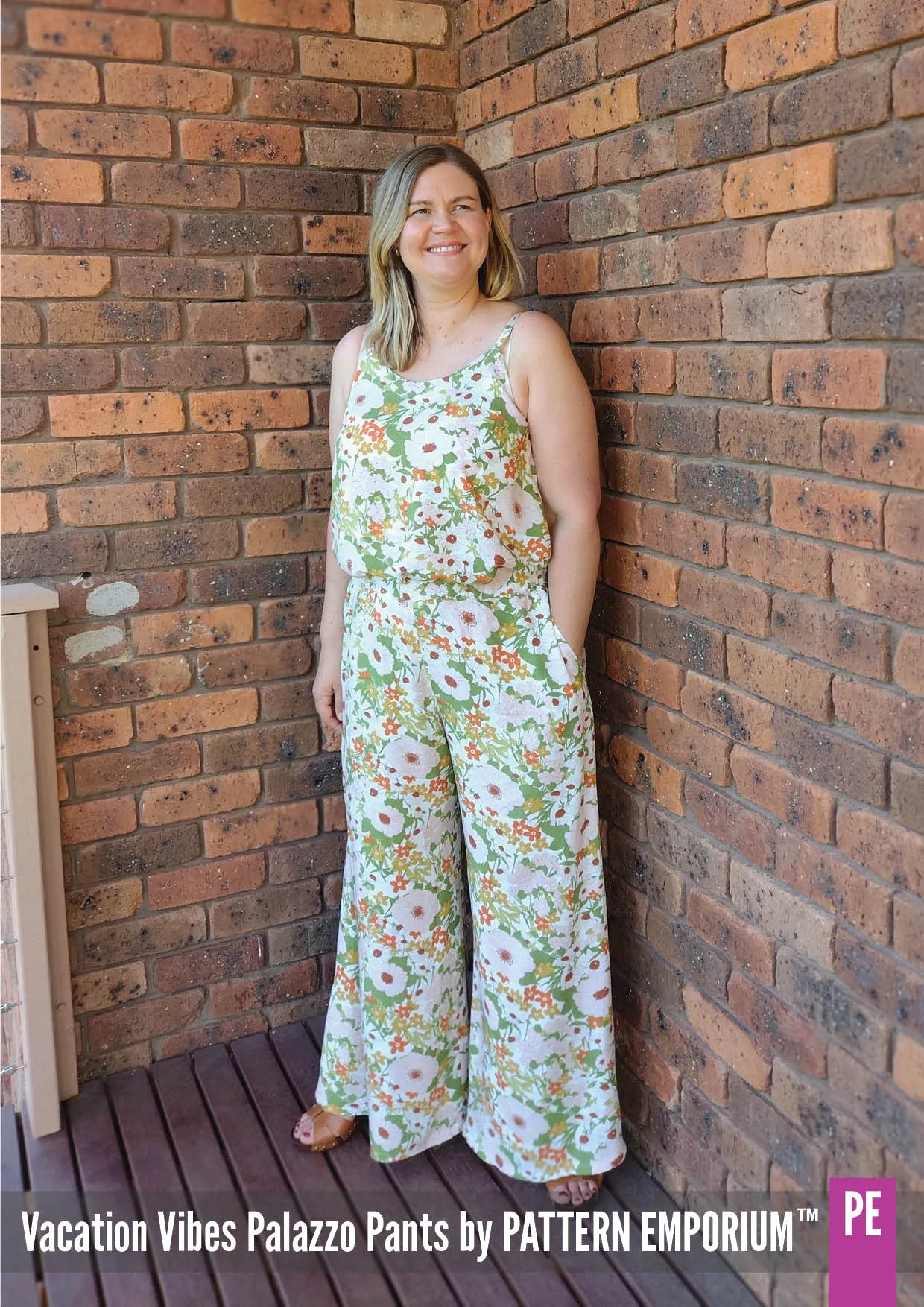 Vacation Vibes | Palazzo Pants Sewing Pattern