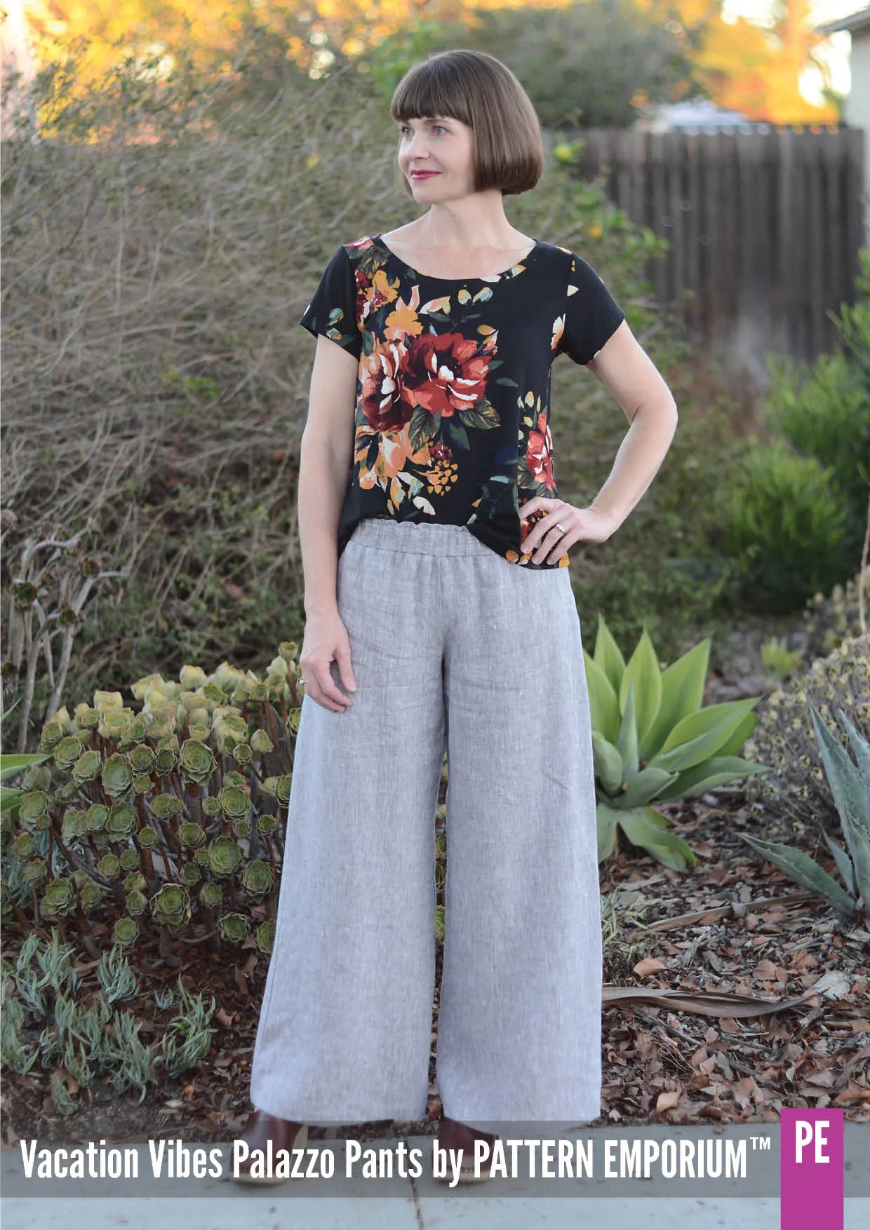 Vacation Vibes | Palazzo Pants Sewing Pattern