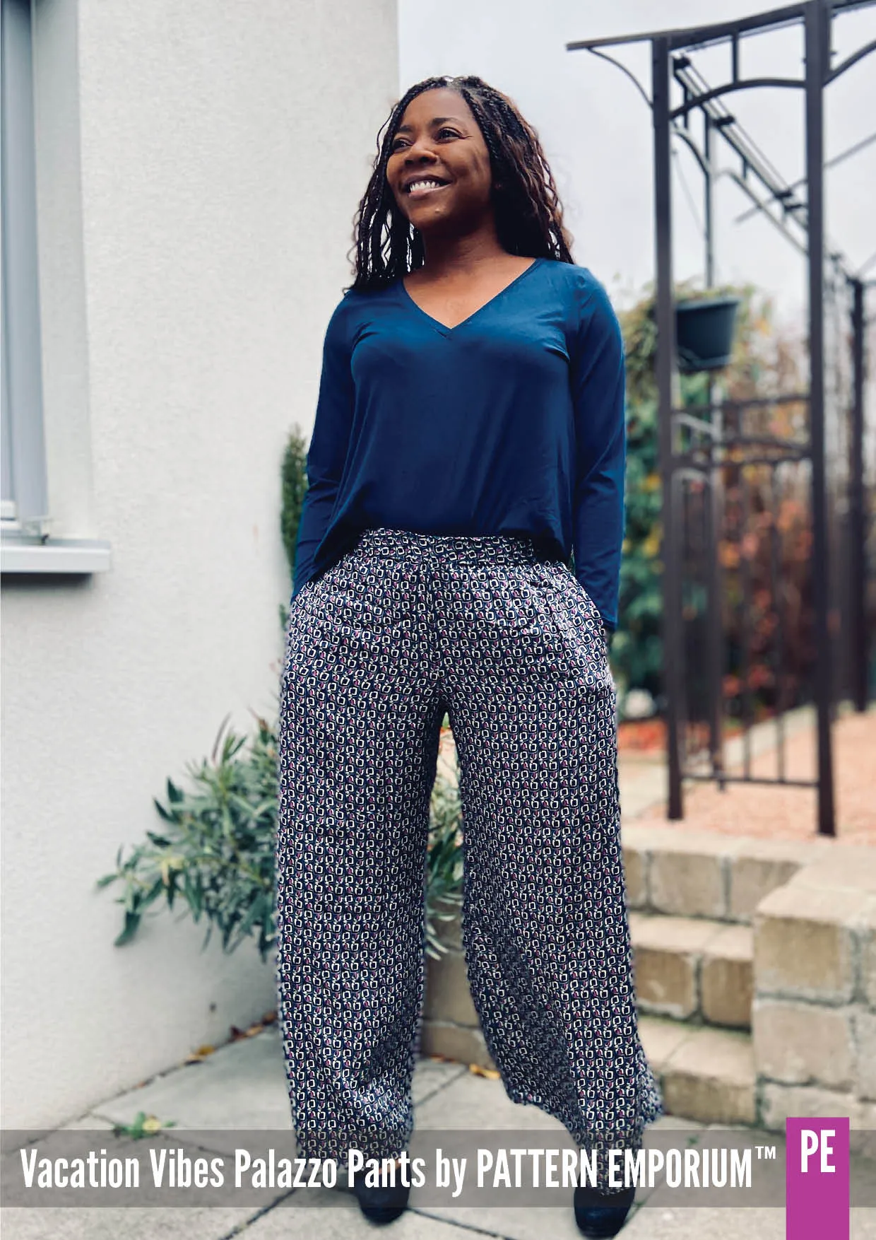 Vacation Vibes | Palazzo Pants Sewing Pattern