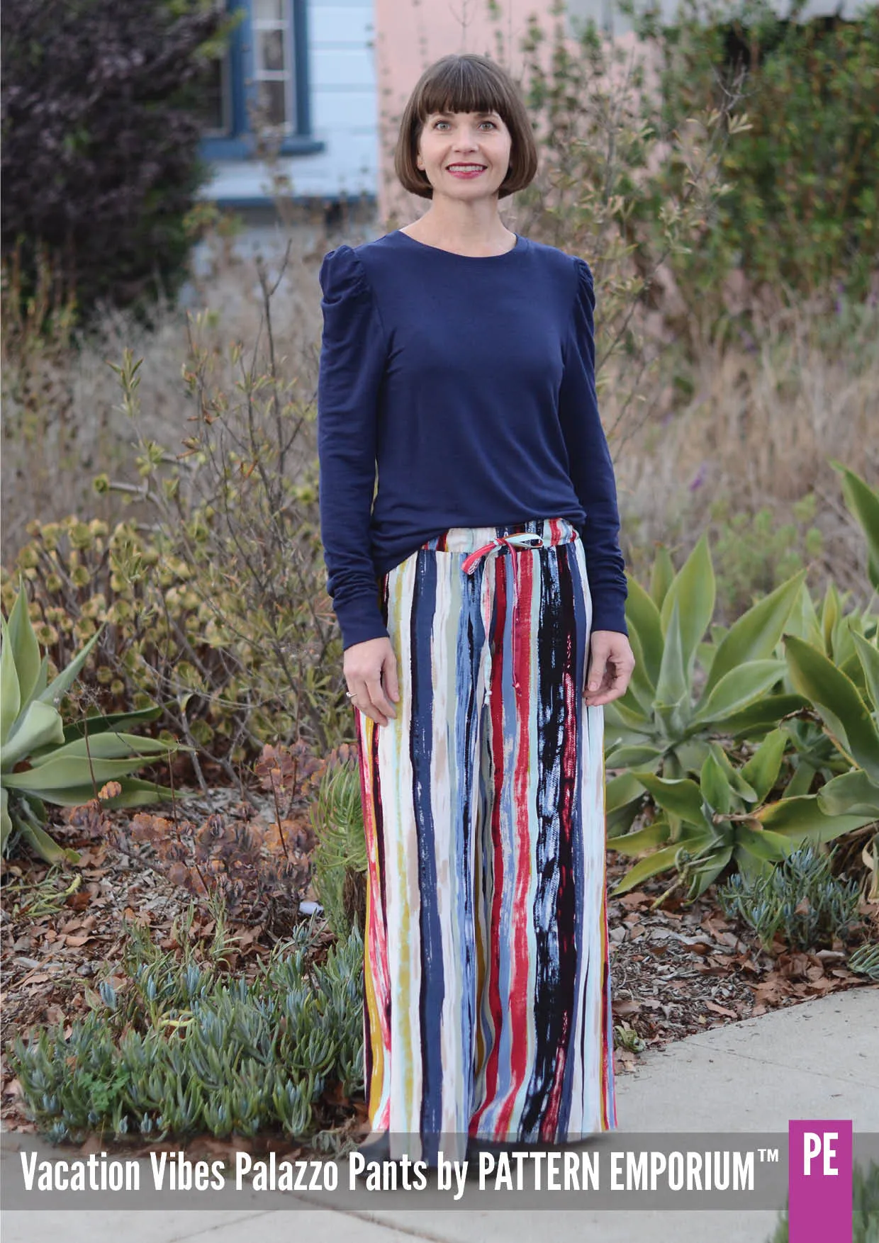 Vacation Vibes | Palazzo Pants Sewing Pattern