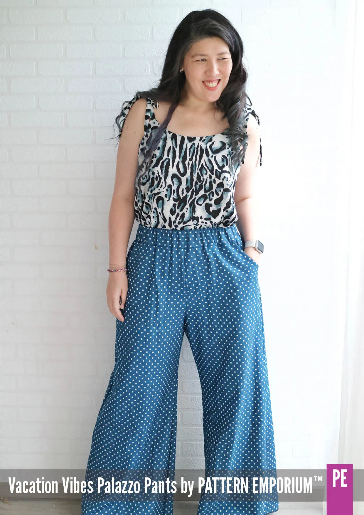 Vacation Vibes | Palazzo Pants Sewing Pattern