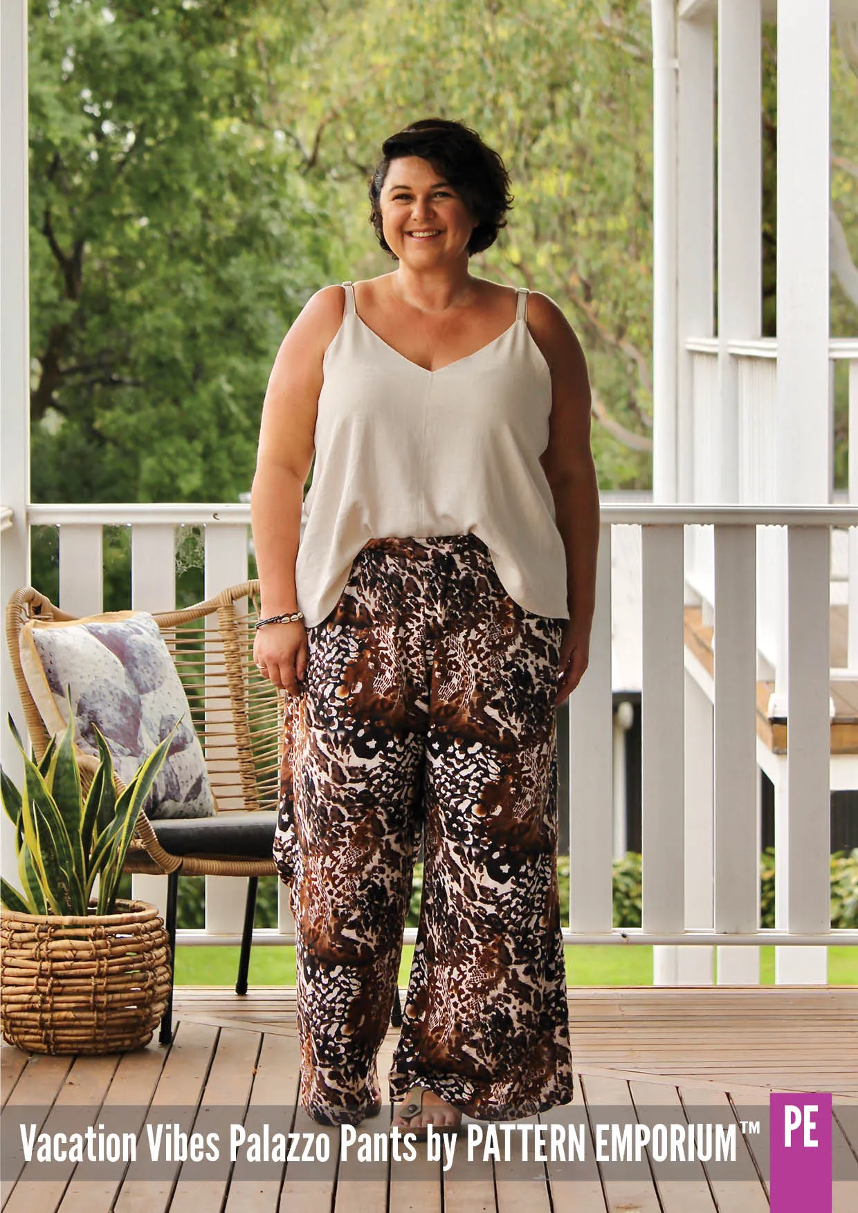 Vacation Vibes | Palazzo Pants Sewing Pattern