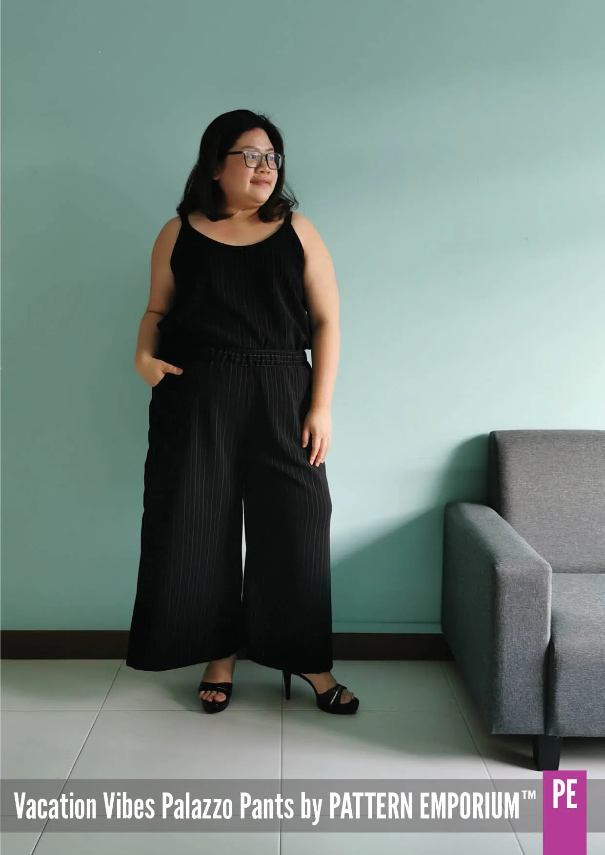 Vacation Vibes | Palazzo Pants Sewing Pattern