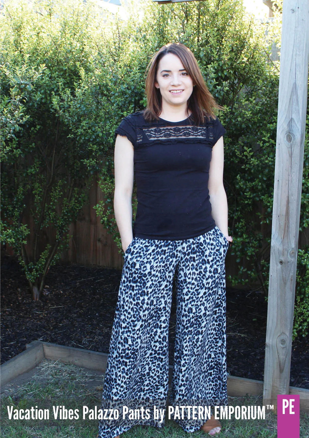 Vacation Vibes | Palazzo Pants Sewing Pattern