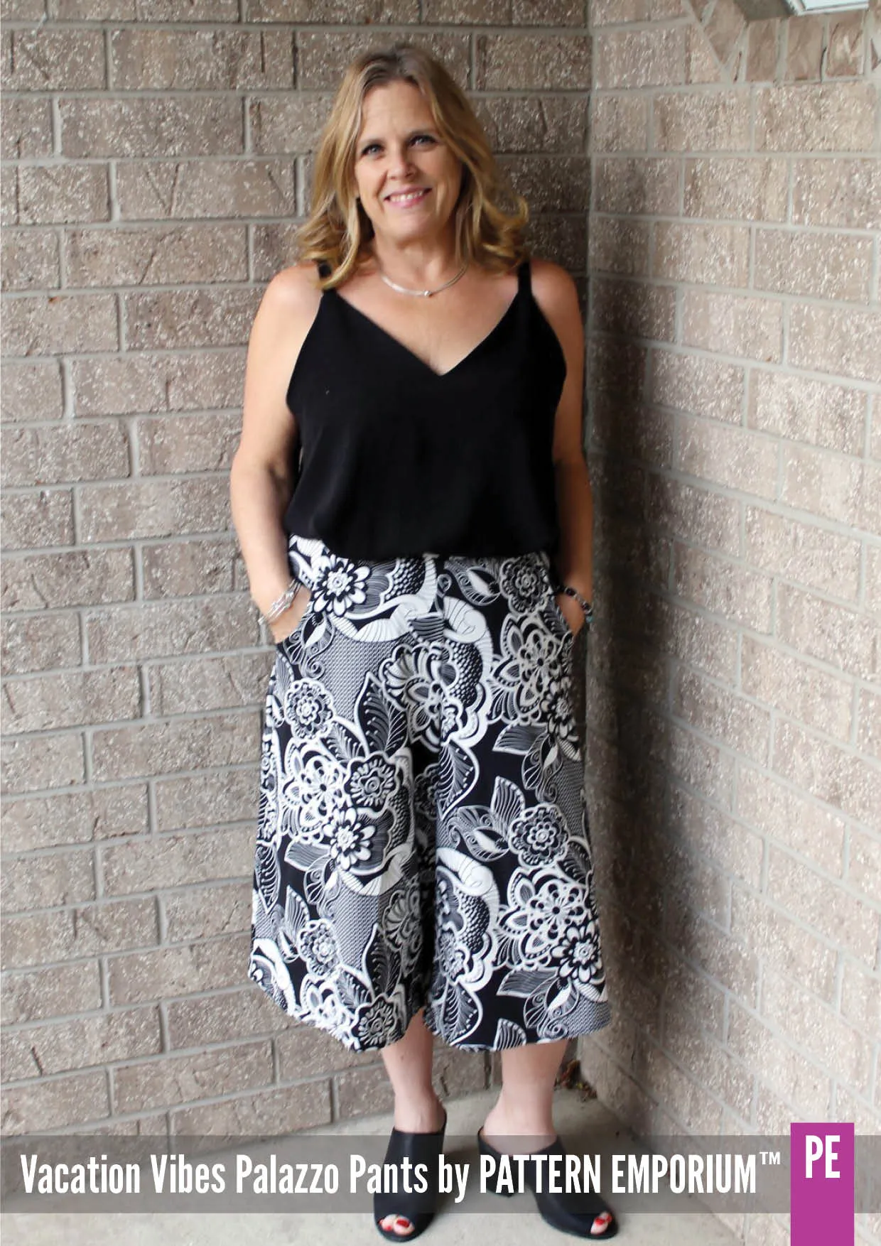 Vacation Vibes | Palazzo Pants Sewing Pattern