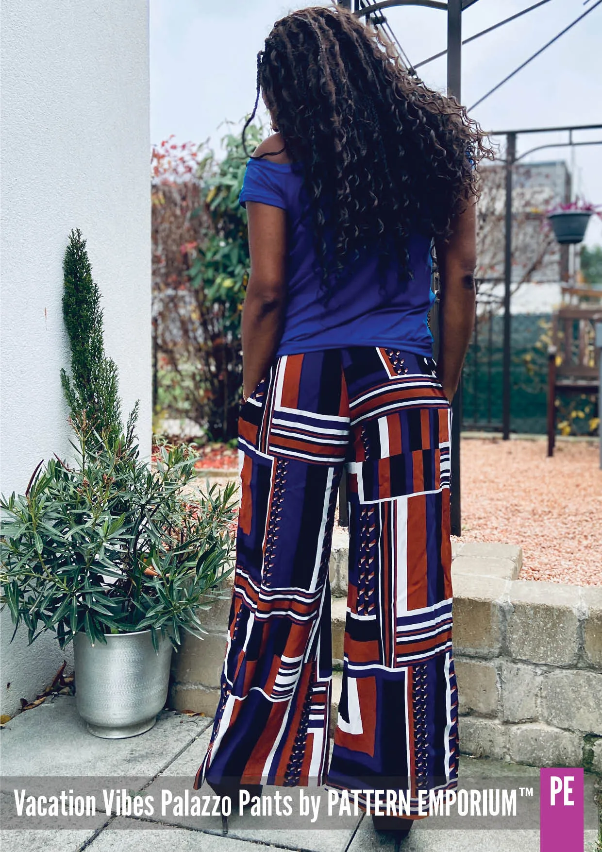 Vacation Vibes | Palazzo Pants Sewing Pattern