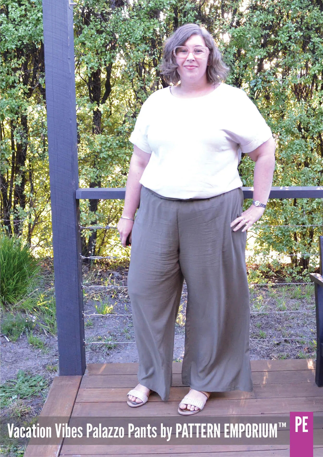 Vacation Vibes | Palazzo Pants Sewing Pattern