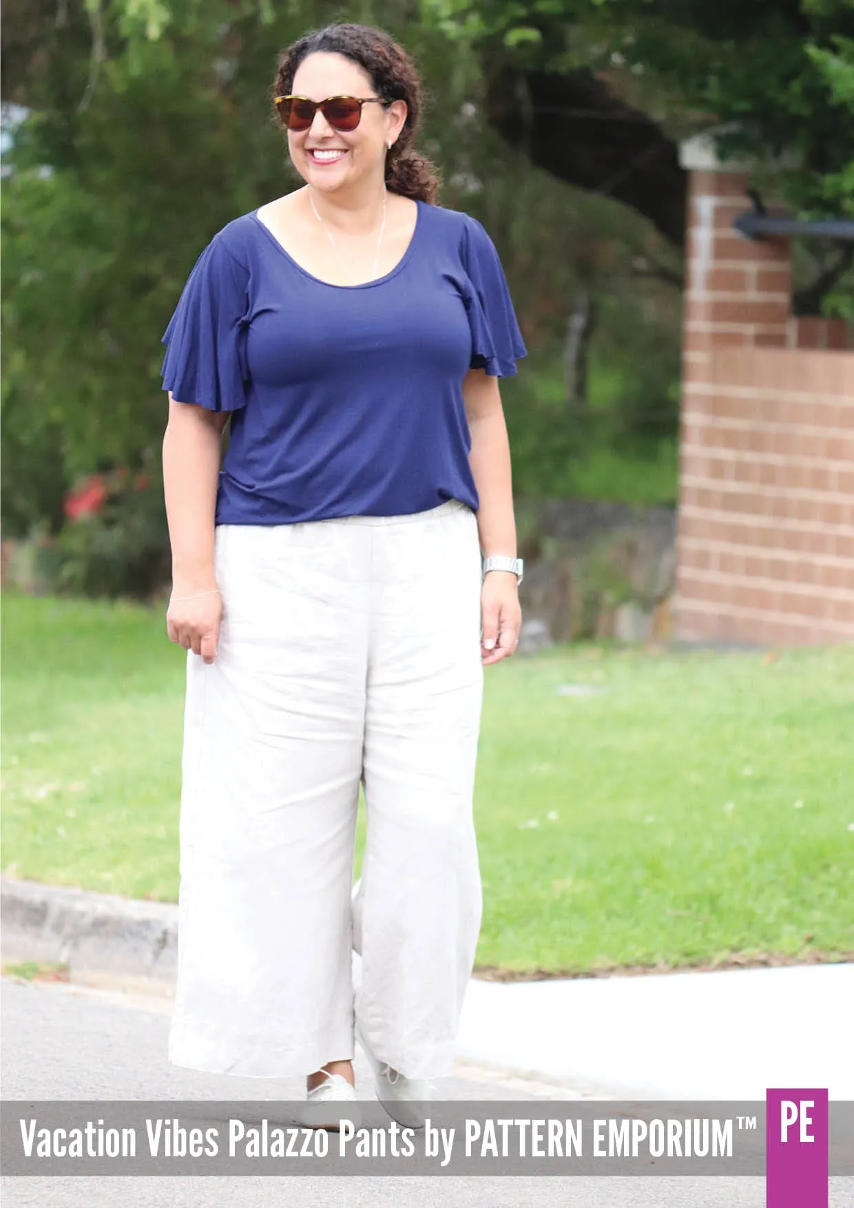 Vacation Vibes | Palazzo Pants Sewing Pattern